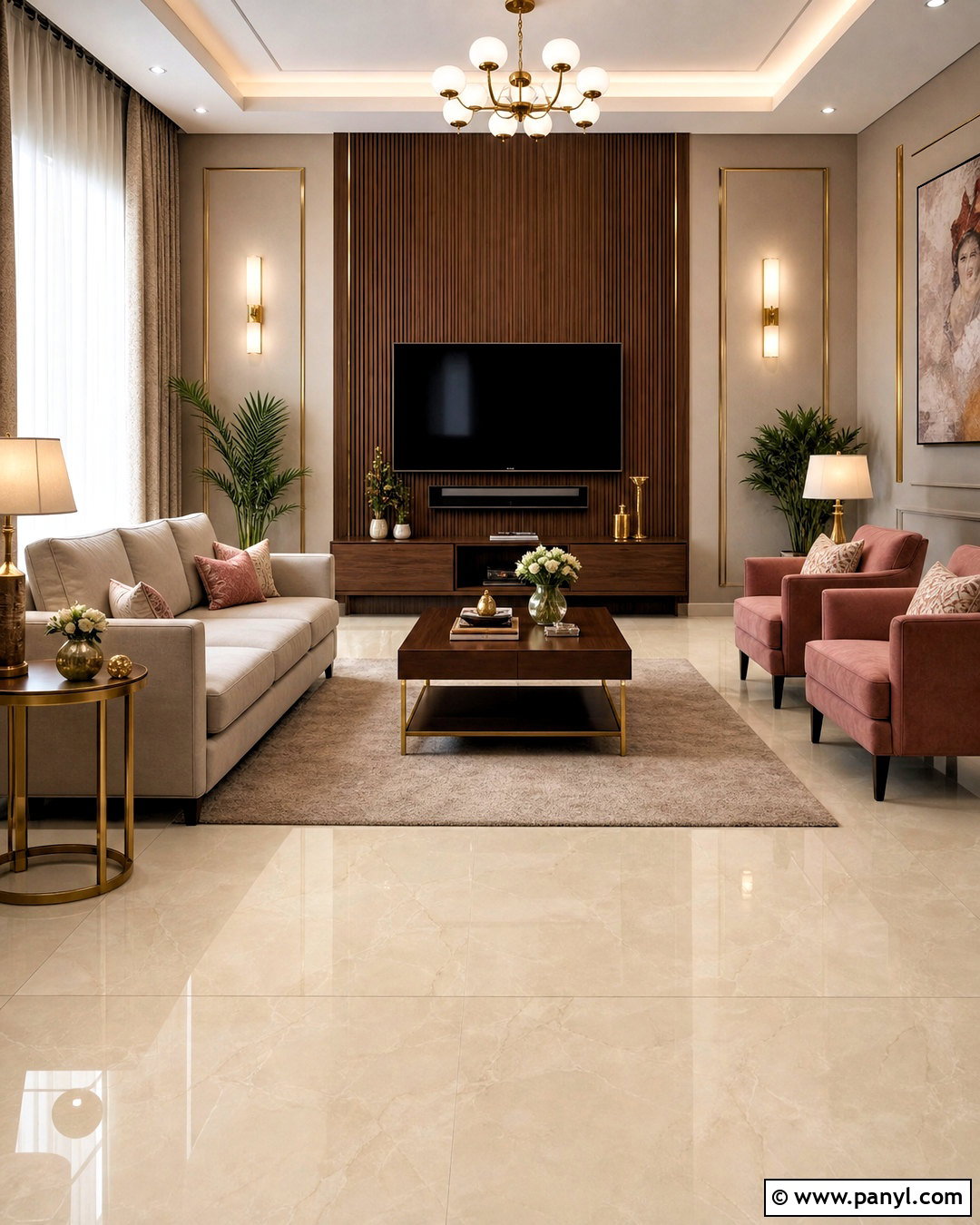 Pearl Gloss Living Room Floor Tiles - 20 tiles for living room floor indian ideas