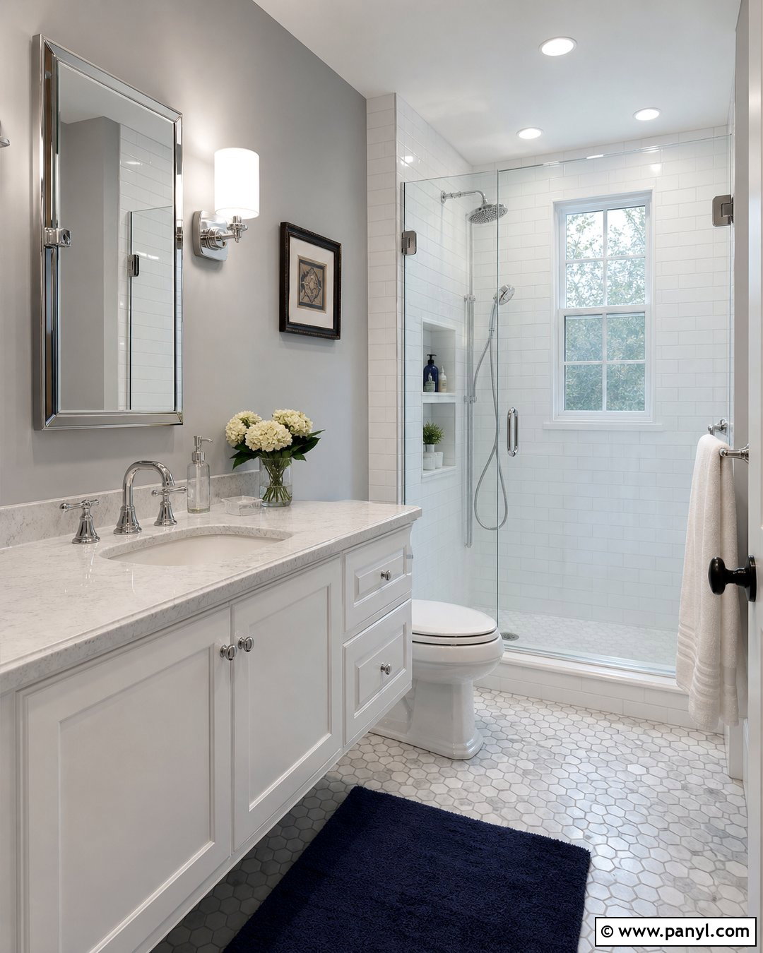 Pearl Gray Bathroom Walls - 20 Light Colors For Bathroom Walls