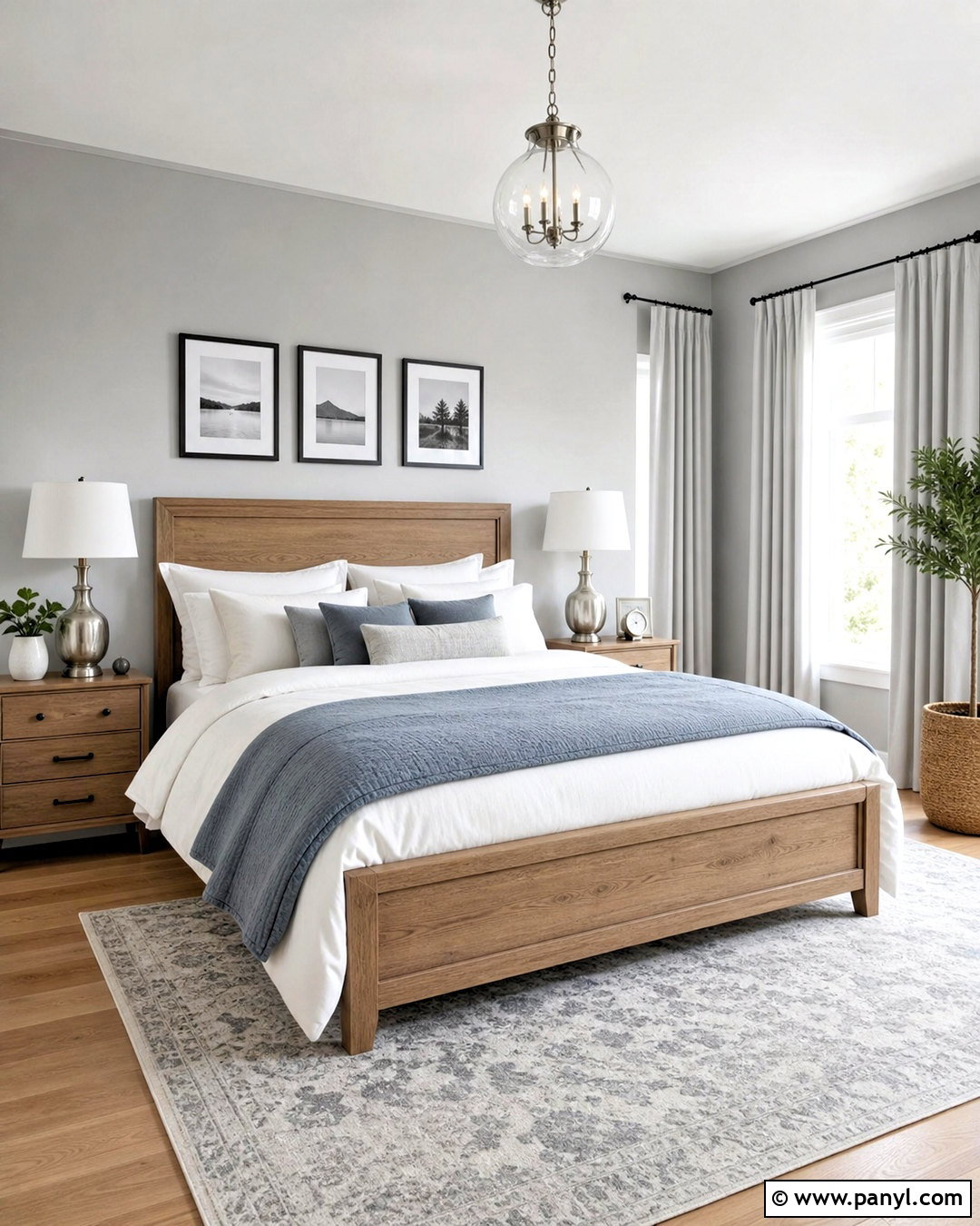 Pearl Gray Bedroom - 20 light bedroom colors