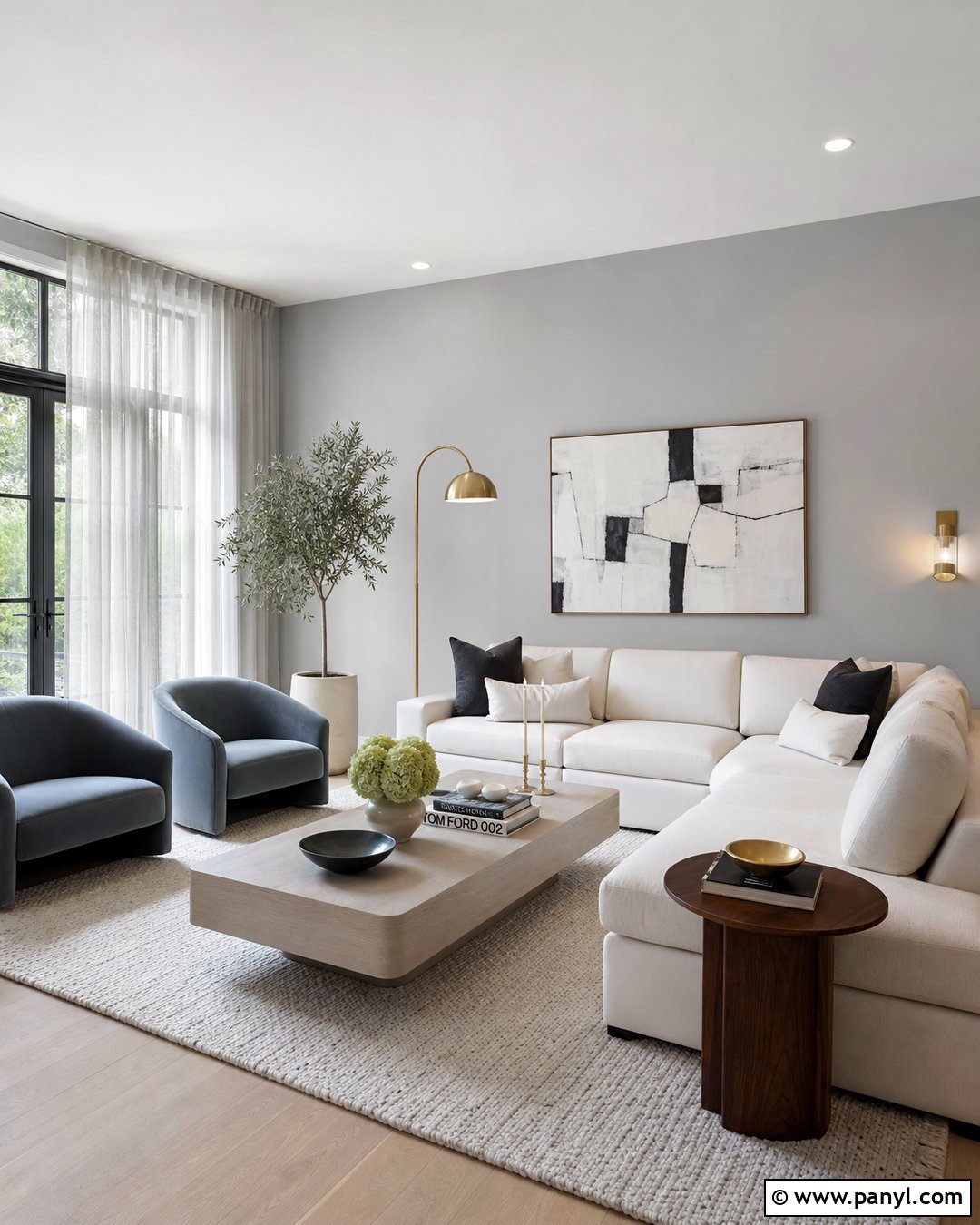 Pearl Gray Wall Color - 20 Airy Wall Colors