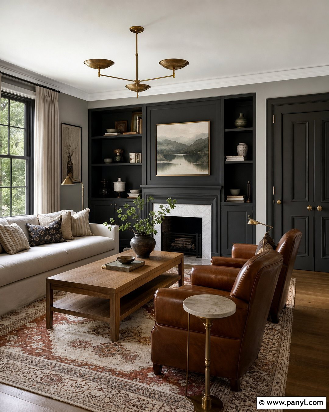 Pearl Gray Walls With Charcoal Trim - 20 Pearl Gray Walls
