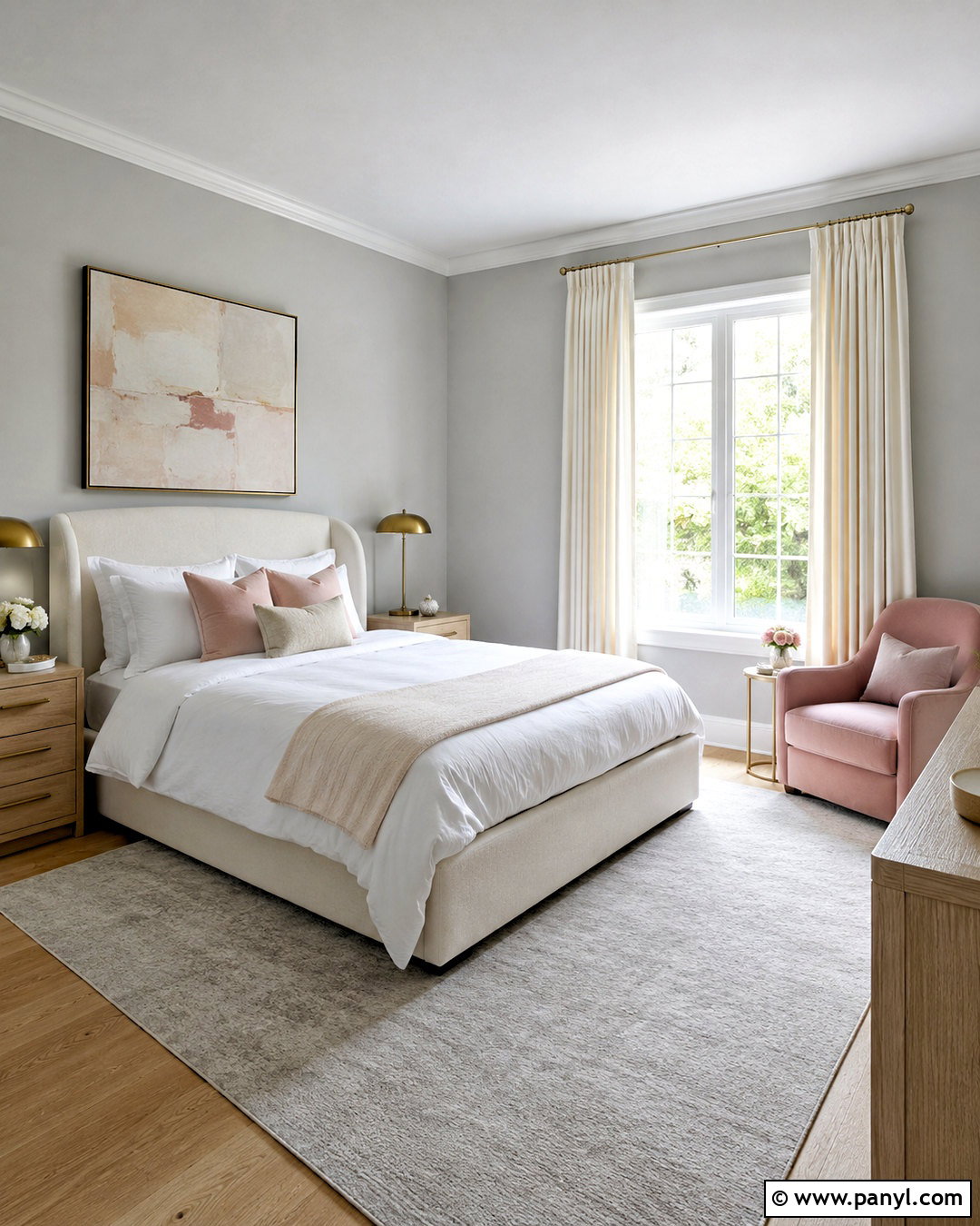 Pearl Gray and Blush Color Palette - 20 clean color palette ideas