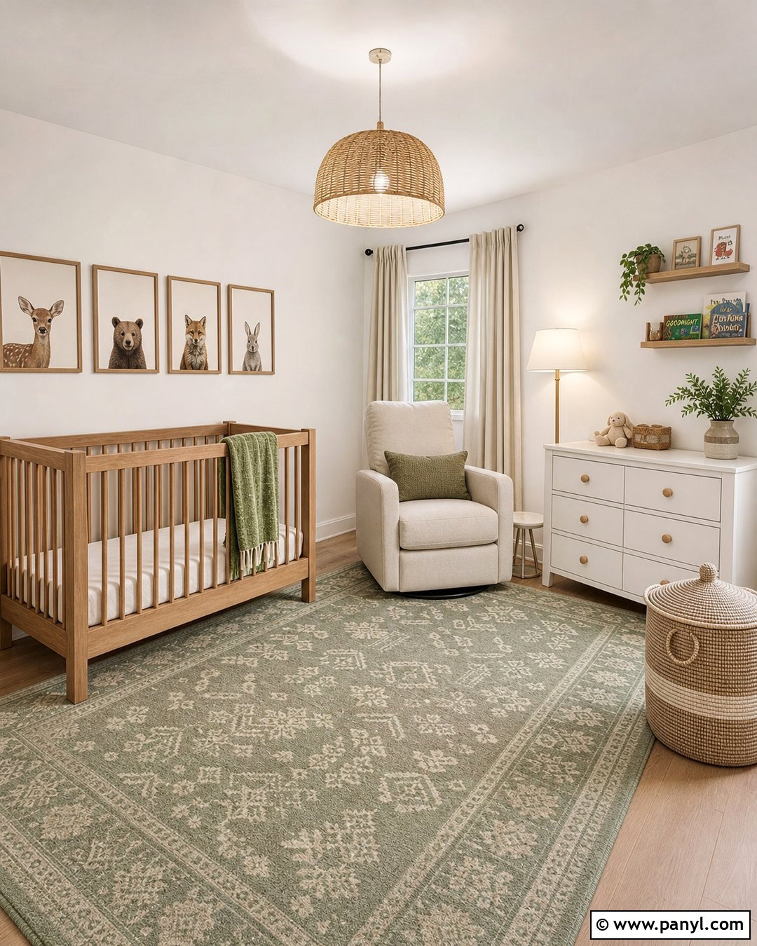 Pearl White Walls In A Nursery - 20 Pearl White Walls