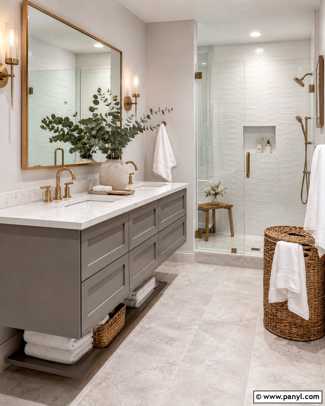 Pebble Grey Bathroom - 20 pebble grey ideas