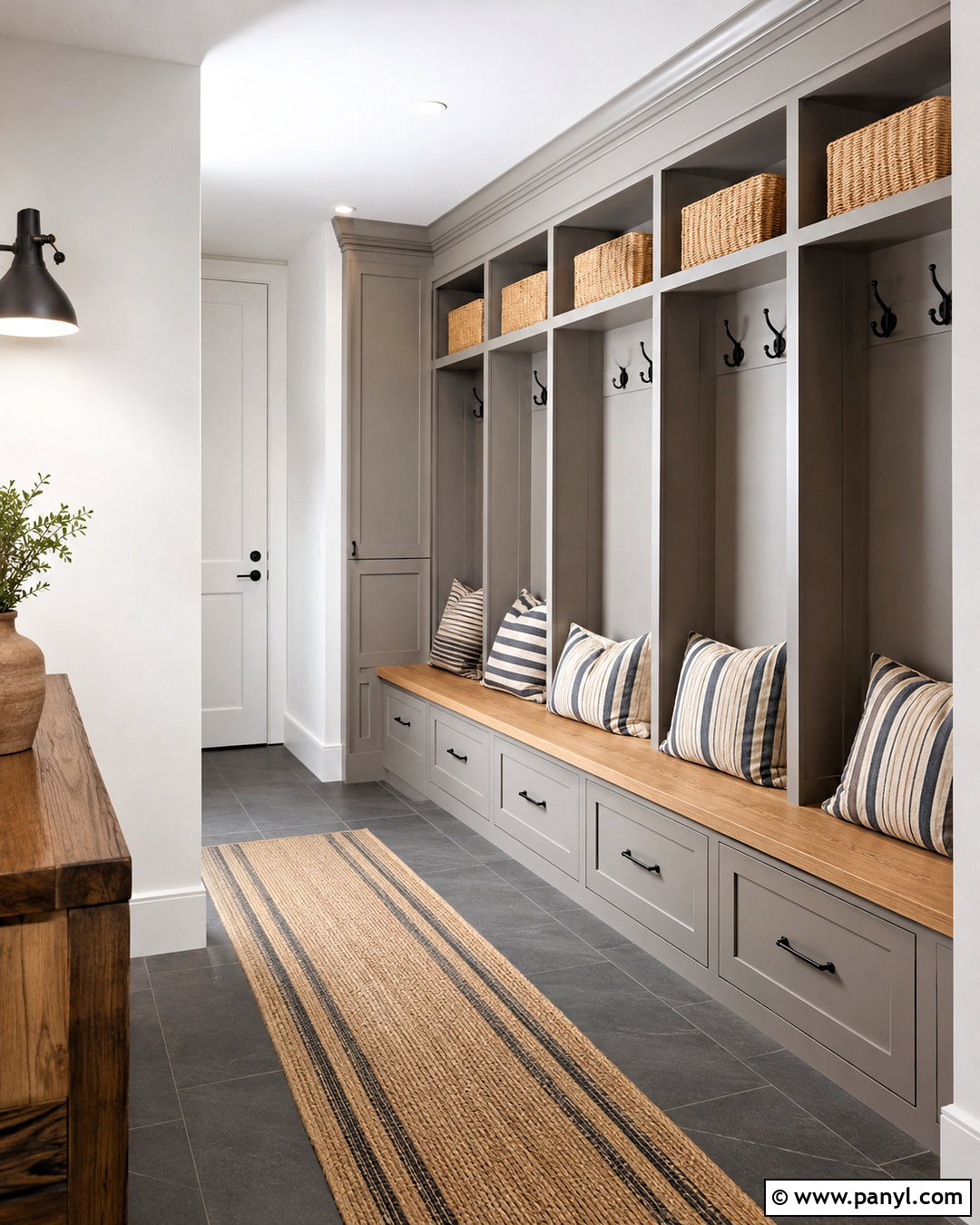 Pebble Grey Mudroom - 20 pebble grey ideas