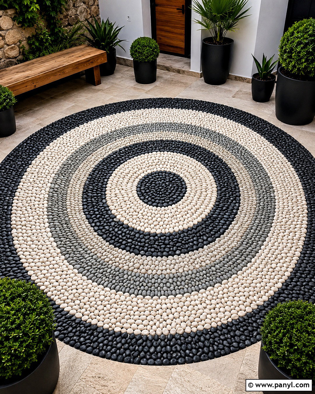 Pebble Mosaic Texture - 20 pebbles texture seamless ideas