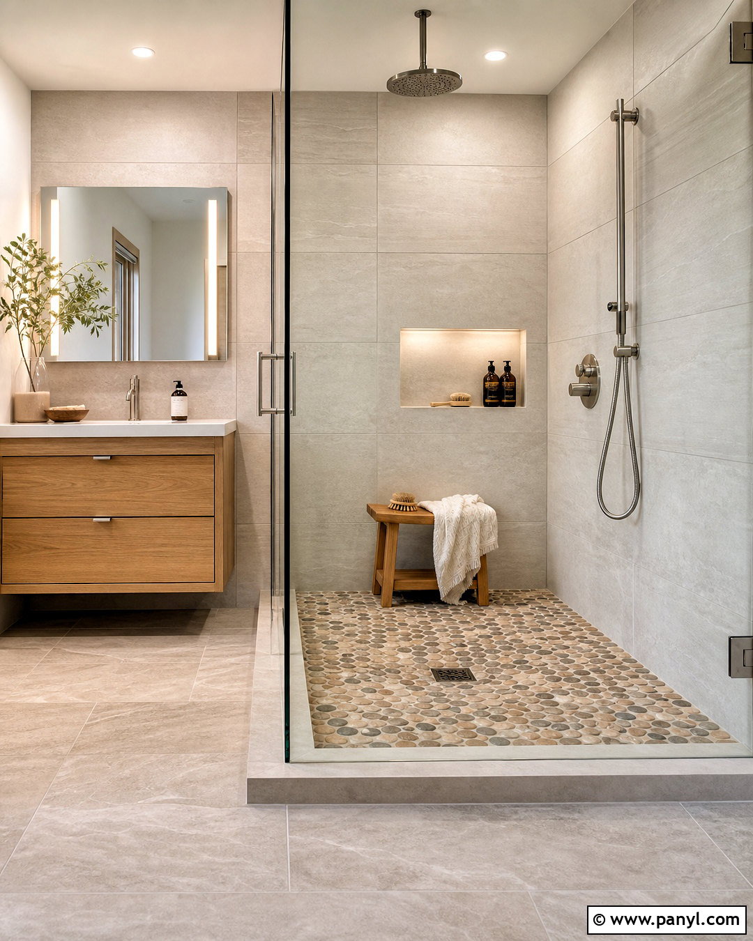 Pebble Tile Floors - 20 home tiles ideas floors
