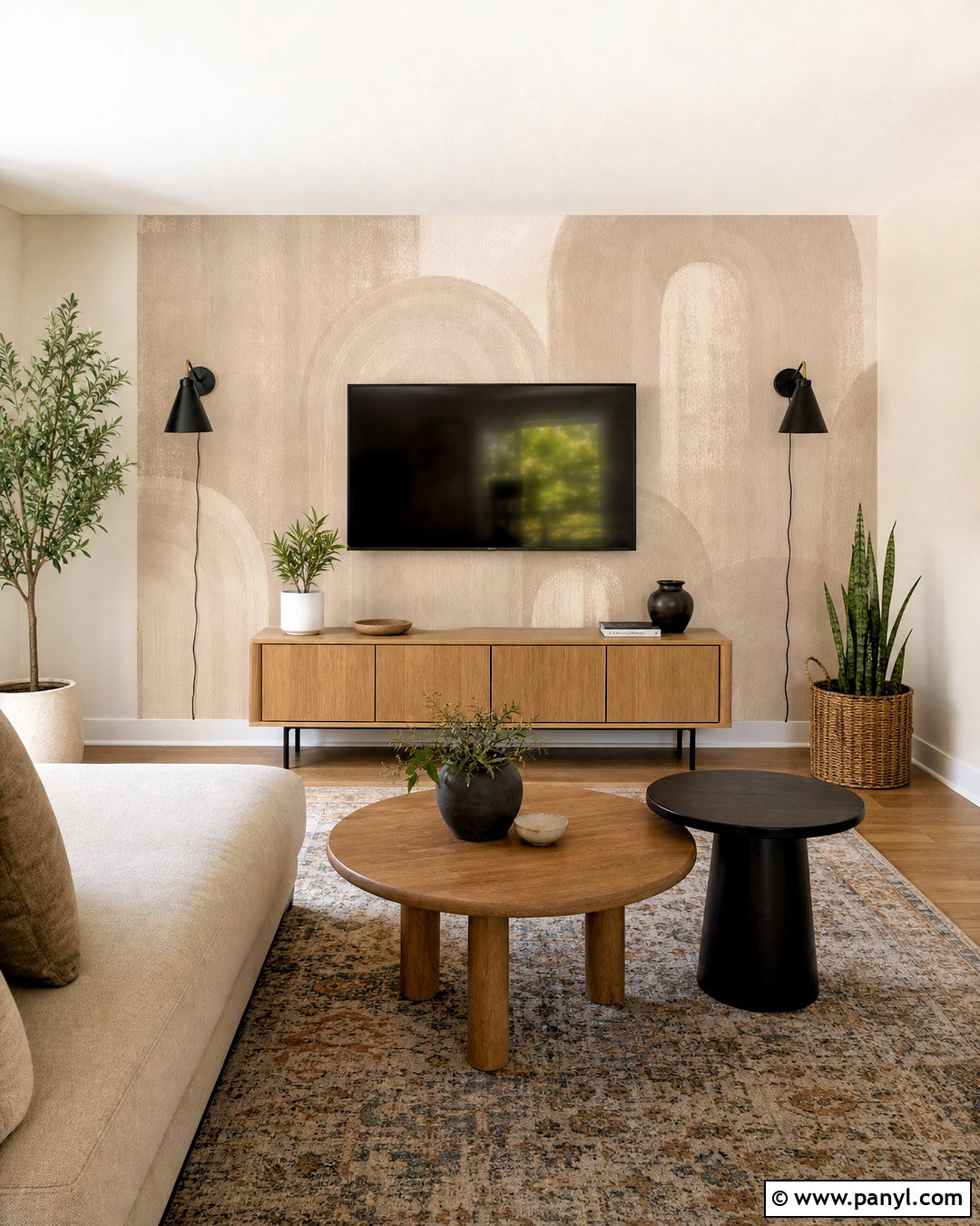 Peel And Stick TV Wall Wallpaper - 20 tv wall wallpaper ideas