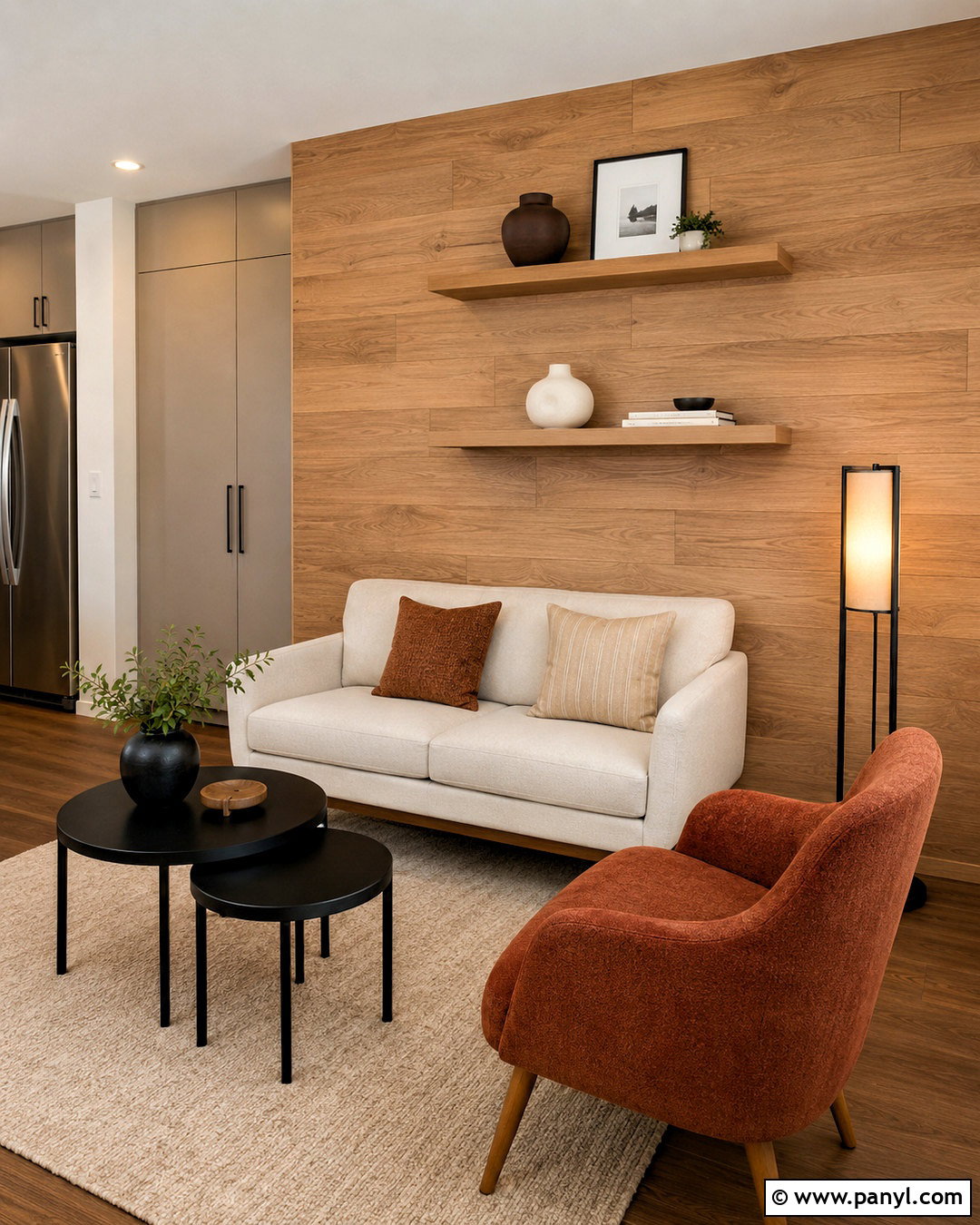 Peel And Stick Wood Accent Wall - 20 natural wood accent wall ideas