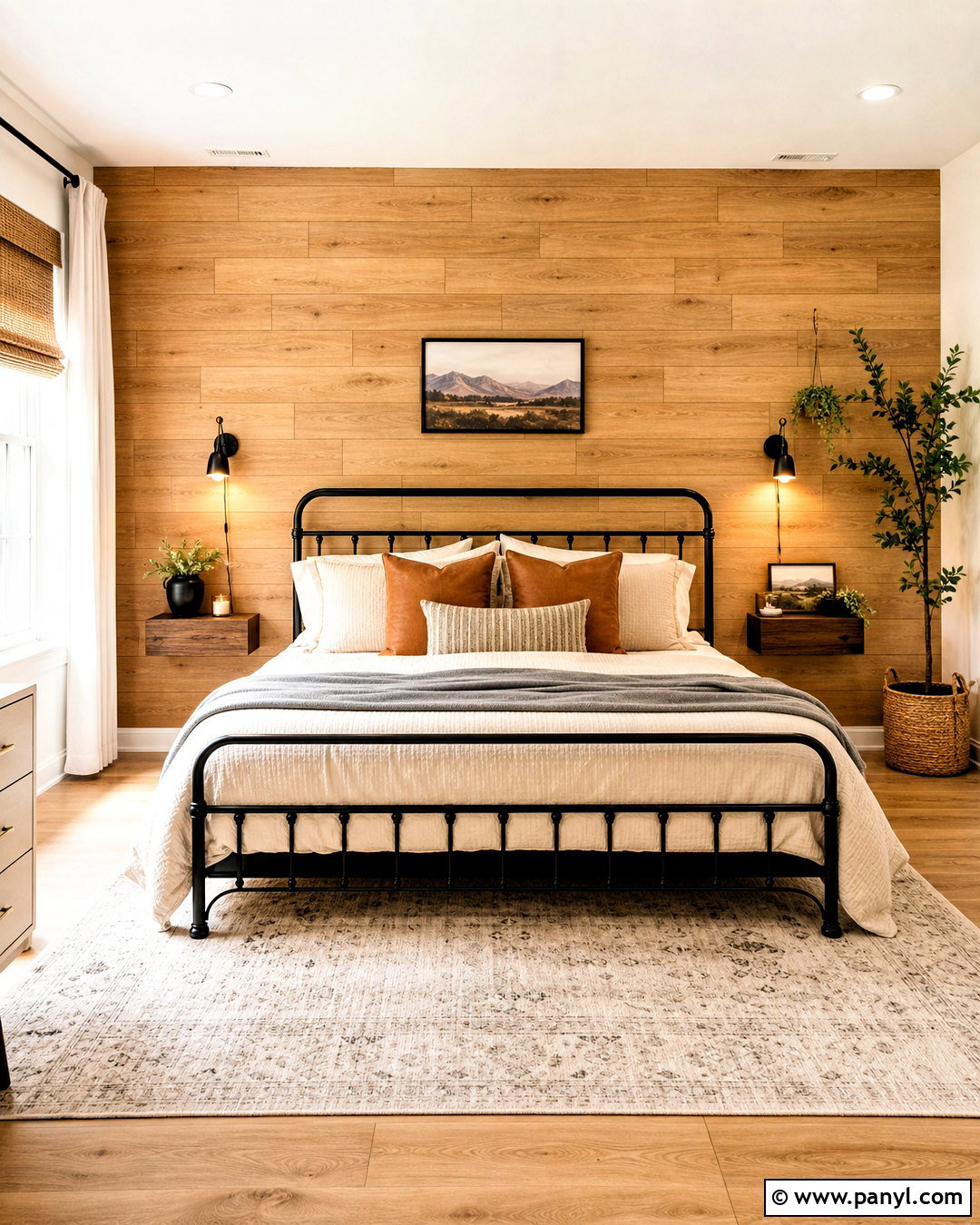 Peel And Stick Wood Accent Wall - 20 wood accent wall bedroom ideas