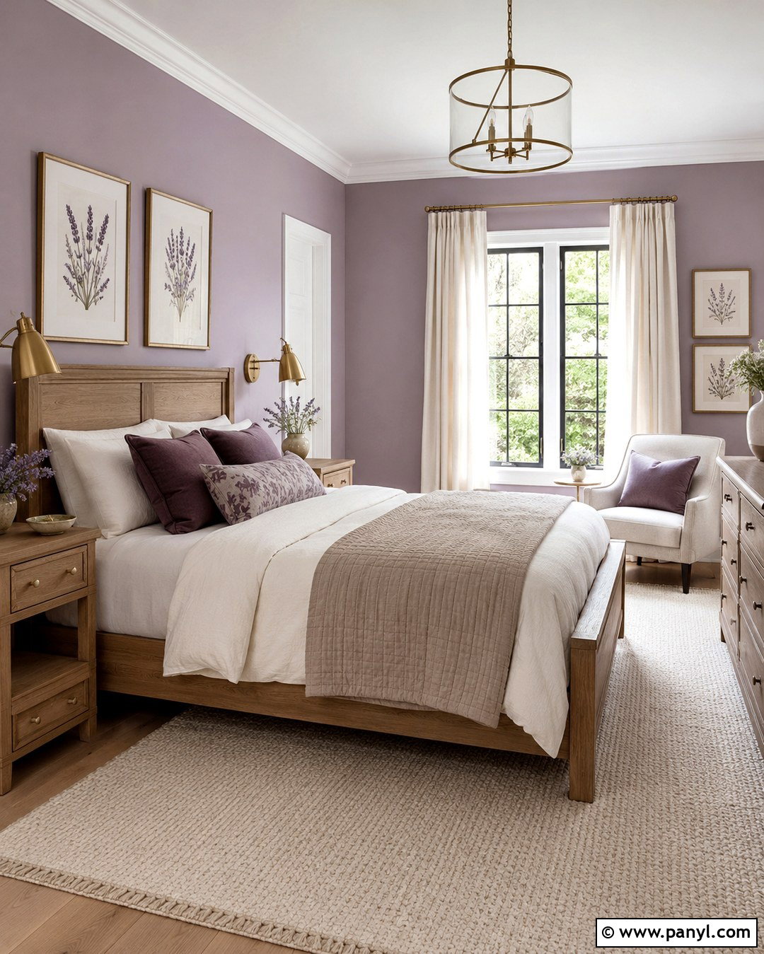 Peignoir Lavender Bedroom - 20 Farrow And Ball Lavender Ideas