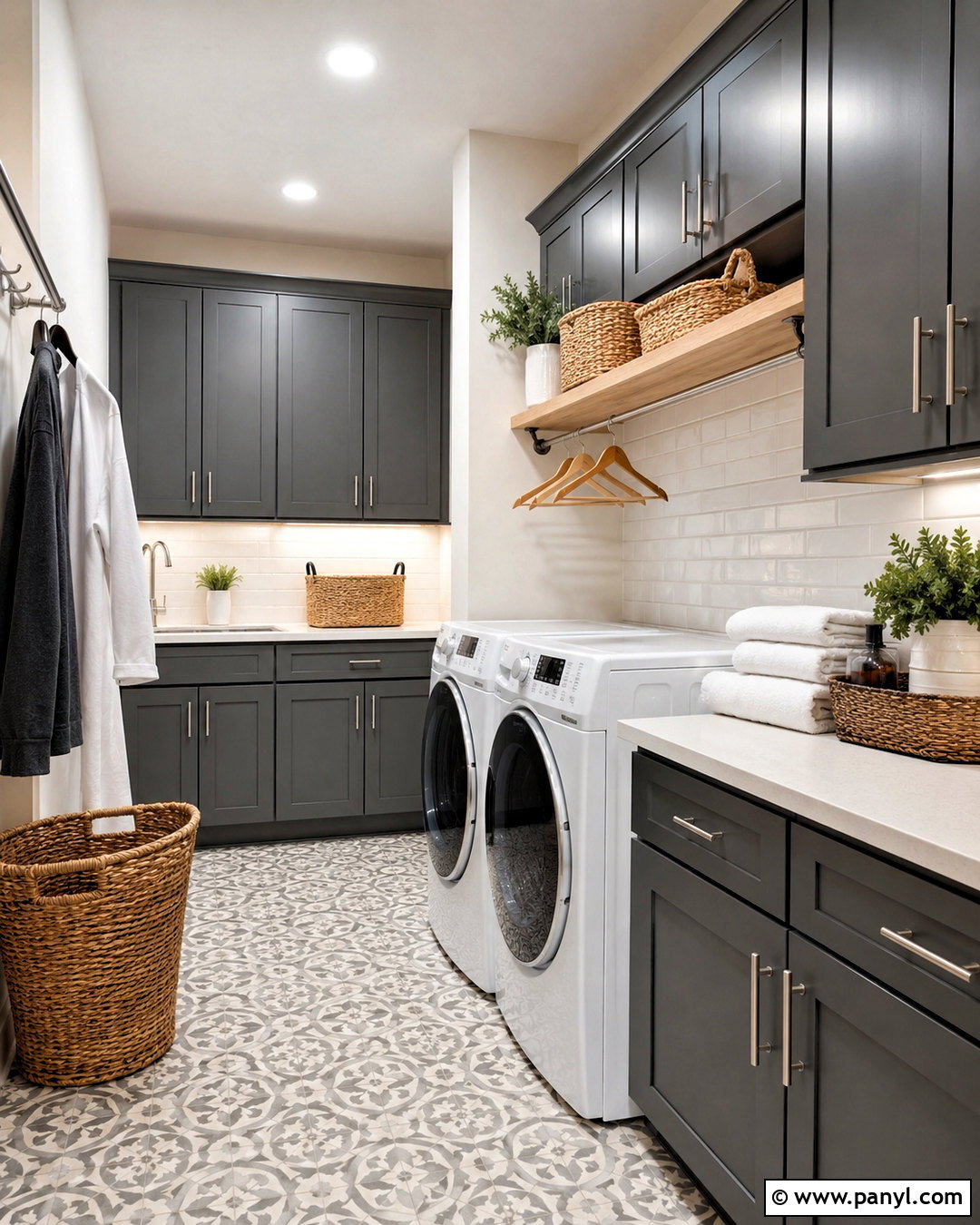 Peppercorn Laundry Room Cabinets - 20 iron ore vs peppercorn ideas