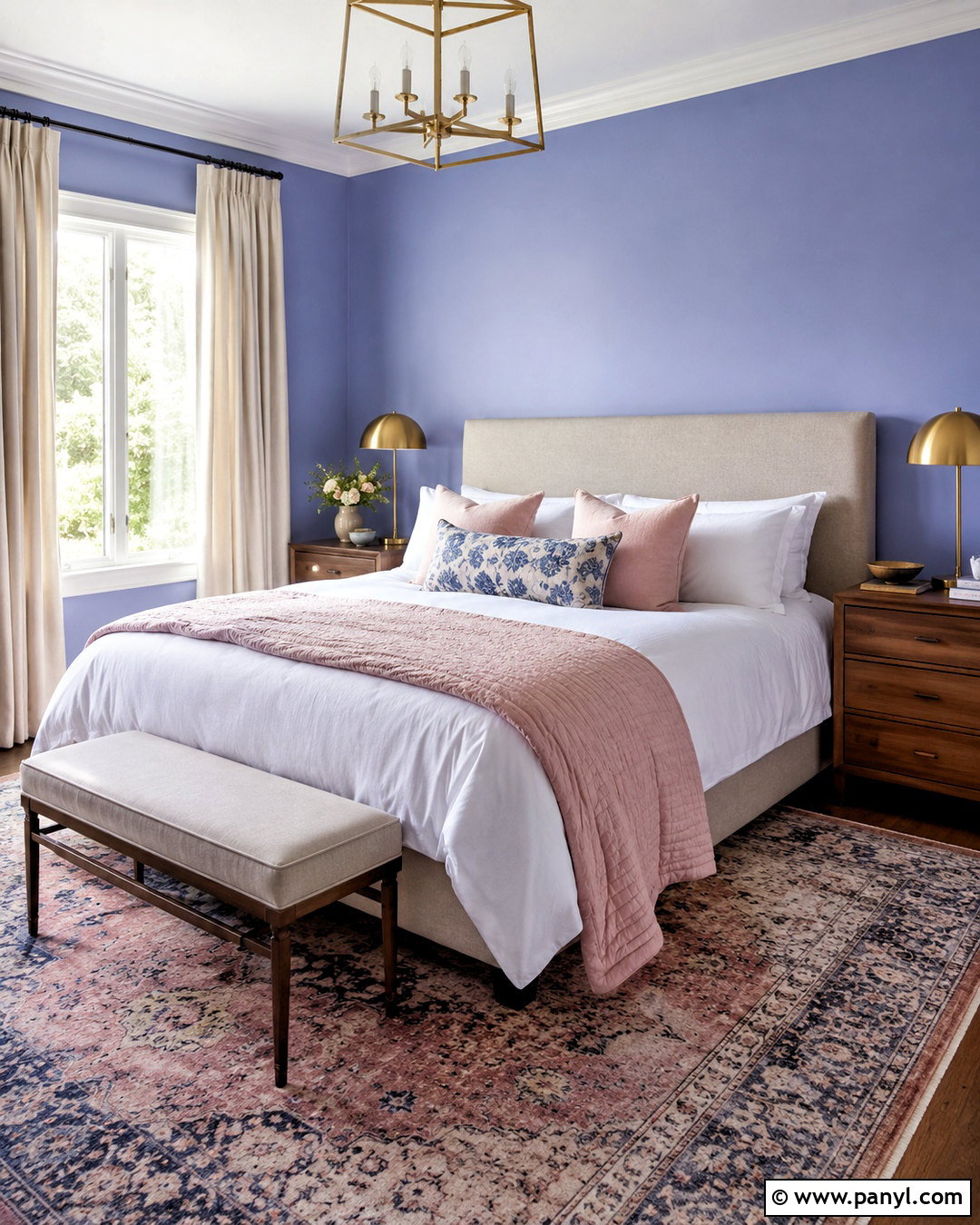 Periwinkle And Blush Bedroom - 20 periwinkle colour ideas