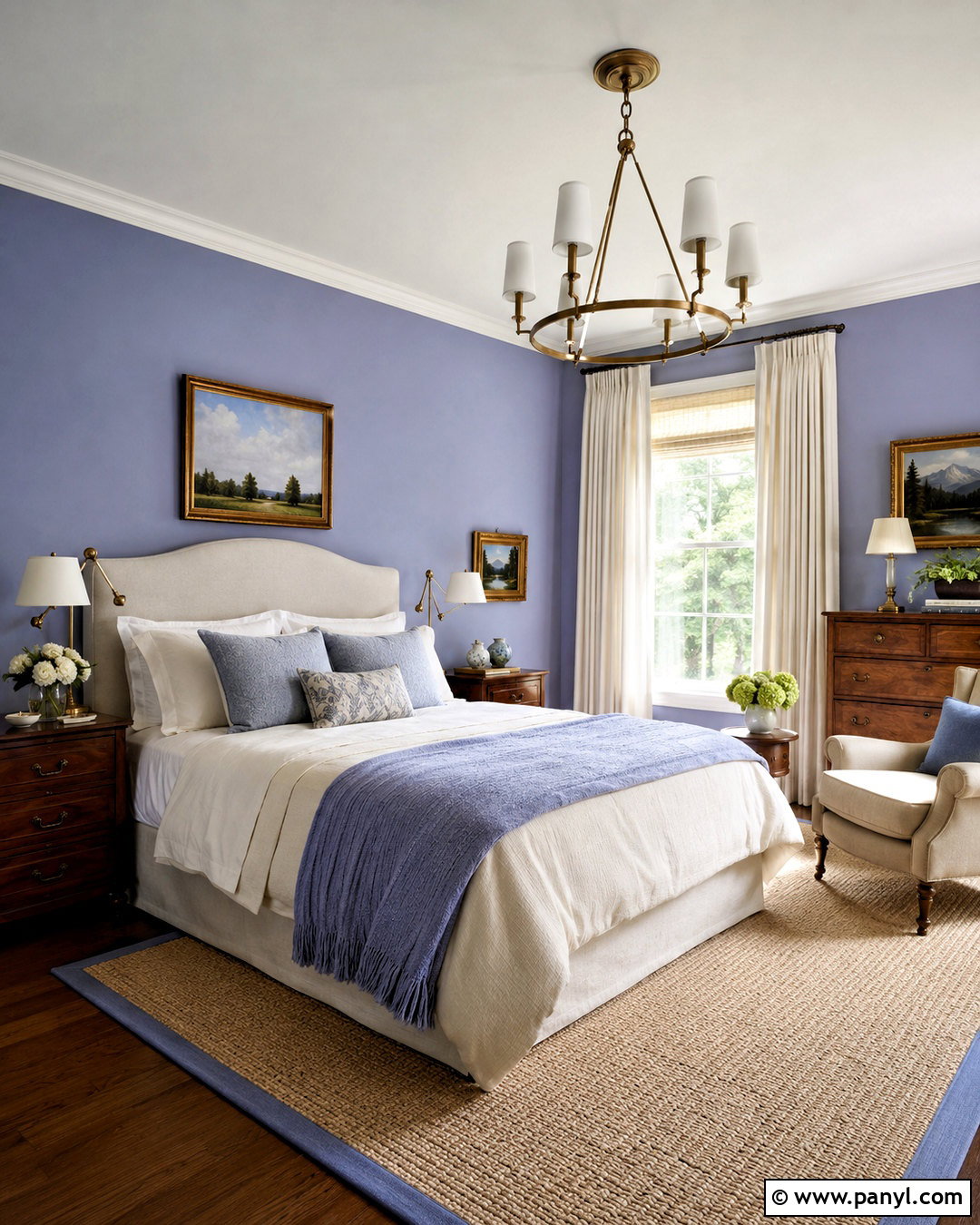 Periwinkle And Cream Bedroom - 20 periwinkle bedroom ideas