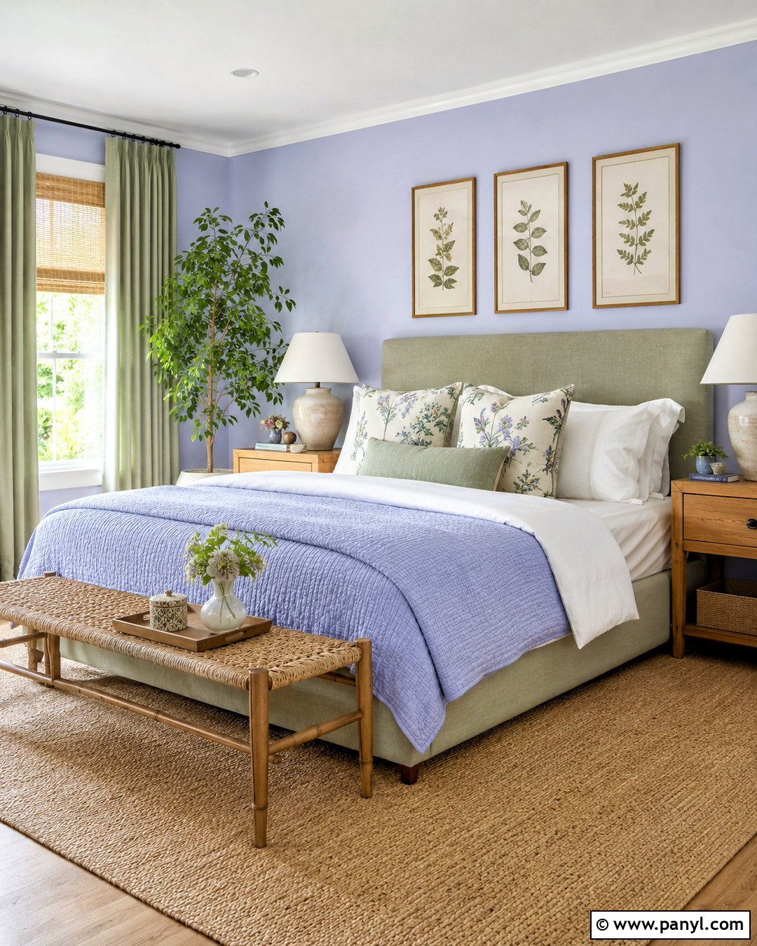 Periwinkle And Sage Green Bedroom - 20 periwinkle bedroom ideas