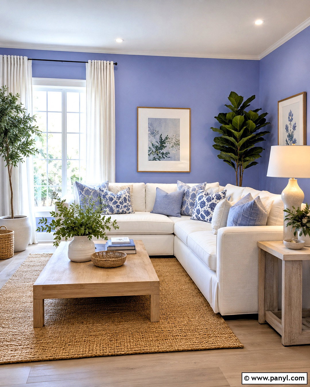 Periwinkle And White Living Room - 20 periwinkle colour ideas