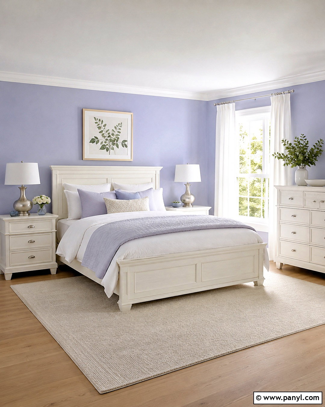 Periwinkle Bedroom With White Furniture - 20 periwinkle bedroom ideas
