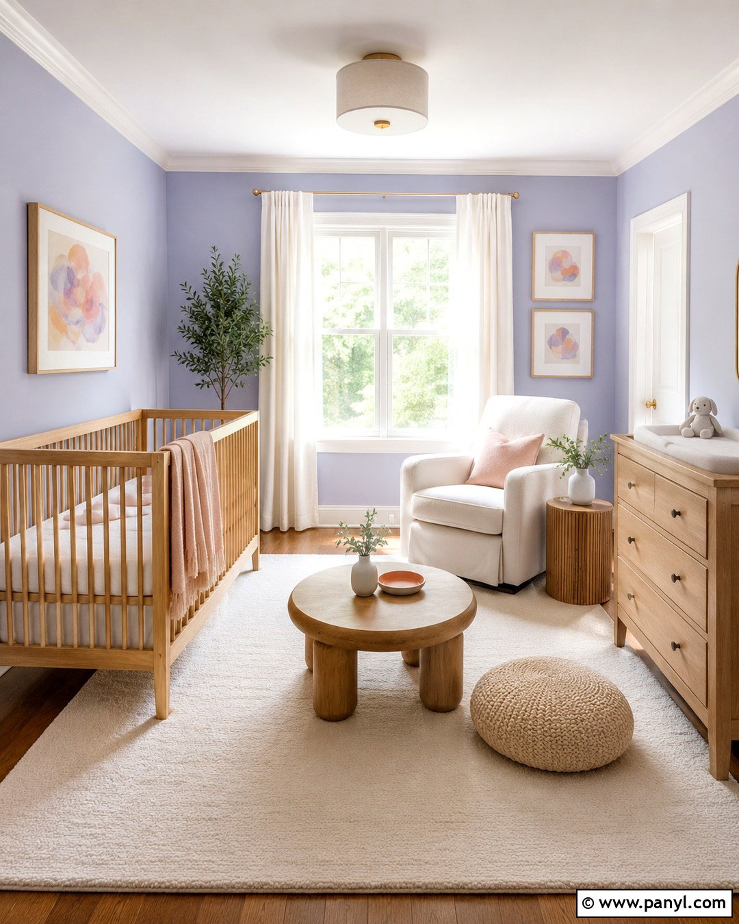 Periwinkle Blue Nursery Walls - 20 Blue Shades Wall Paint Ideas