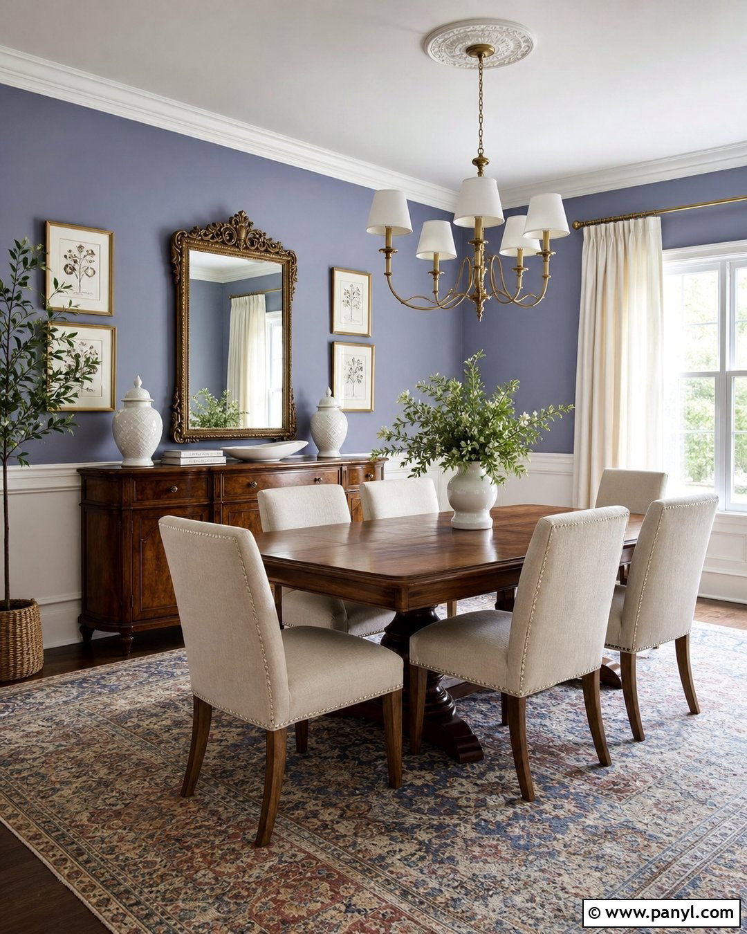 Periwinkle Dining Room Walls - 35 periwinkle walls