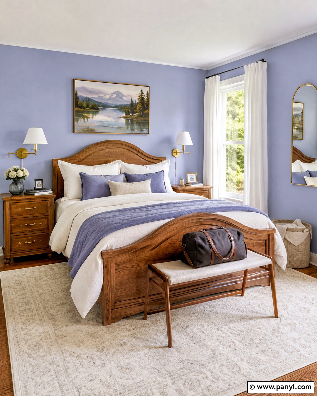 Periwinkle Guest Bedroom - 20 periwinkle bedroom ideas