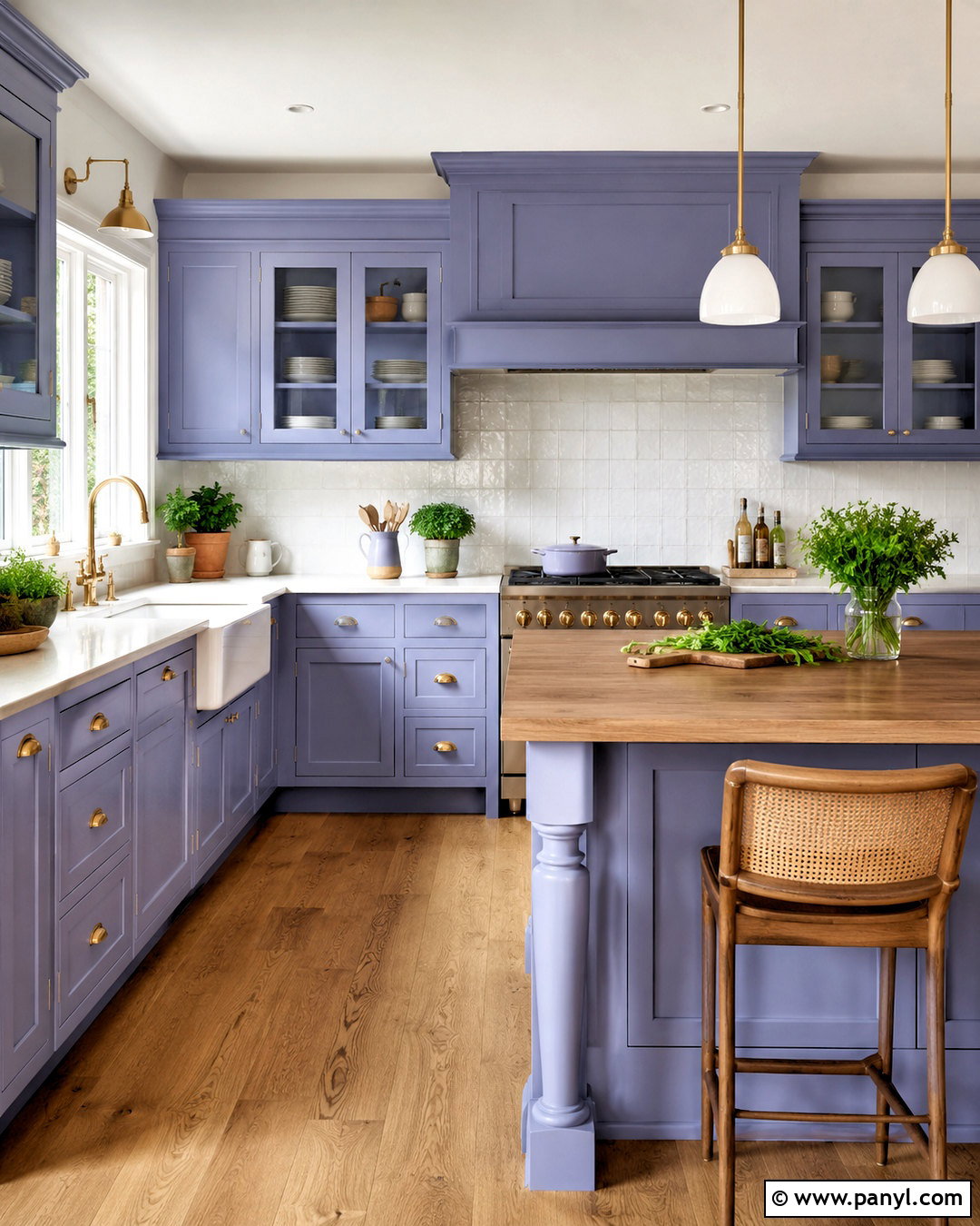 Periwinkle Kitchen Cabinets - 20 periwinkle colour ideas