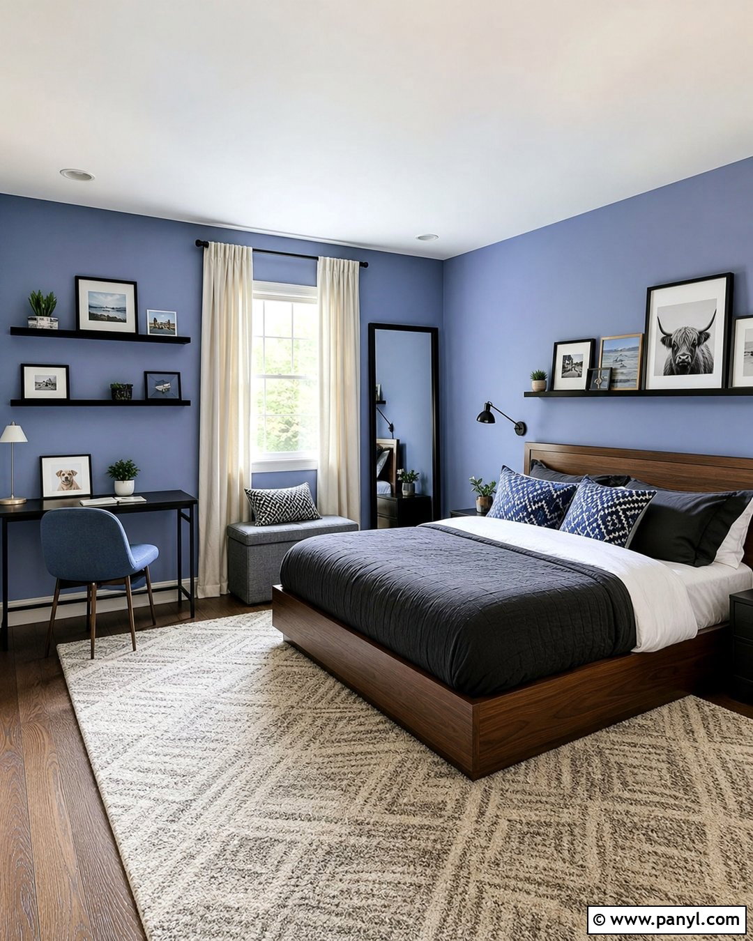 Periwinkle Teen Bedroom Walls - 35 periwinkle walls