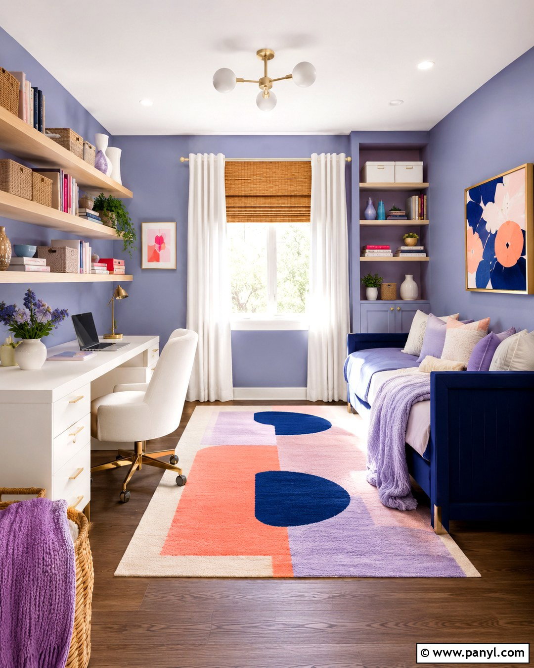 Periwinkle Wall Paint Color - 20 Cool Wall Paint Colors