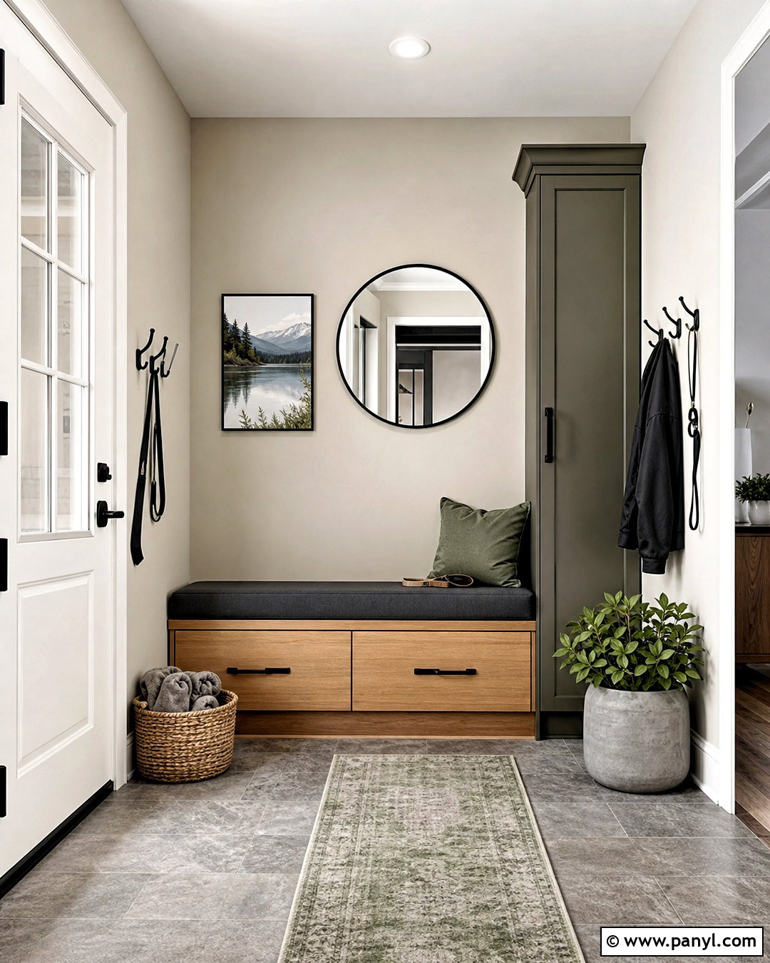 Pet-Friendly Entryway Storage - 20 entryway ideas