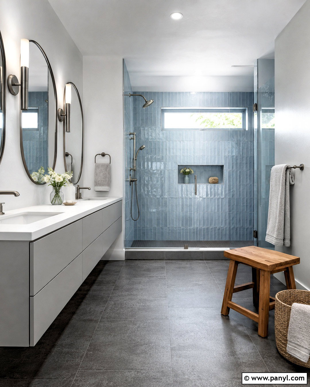 Pewter Charcoal And Ice Blue Metallic Palette - 20 metallic color palette ideas