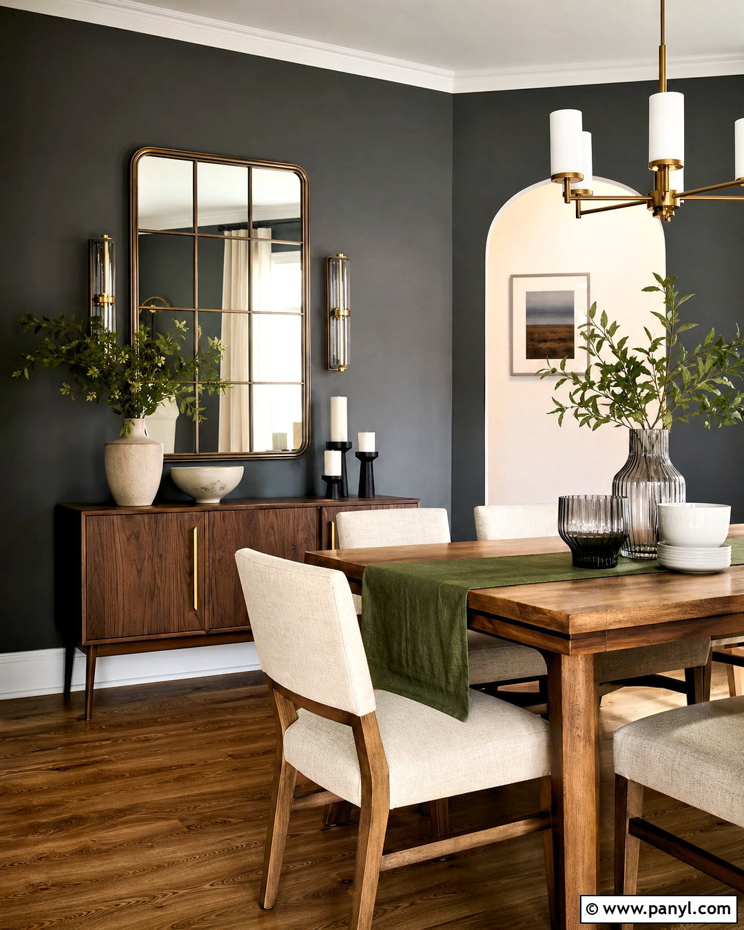 Pewter Gray Accent Wall - 20 grey accent wall colors