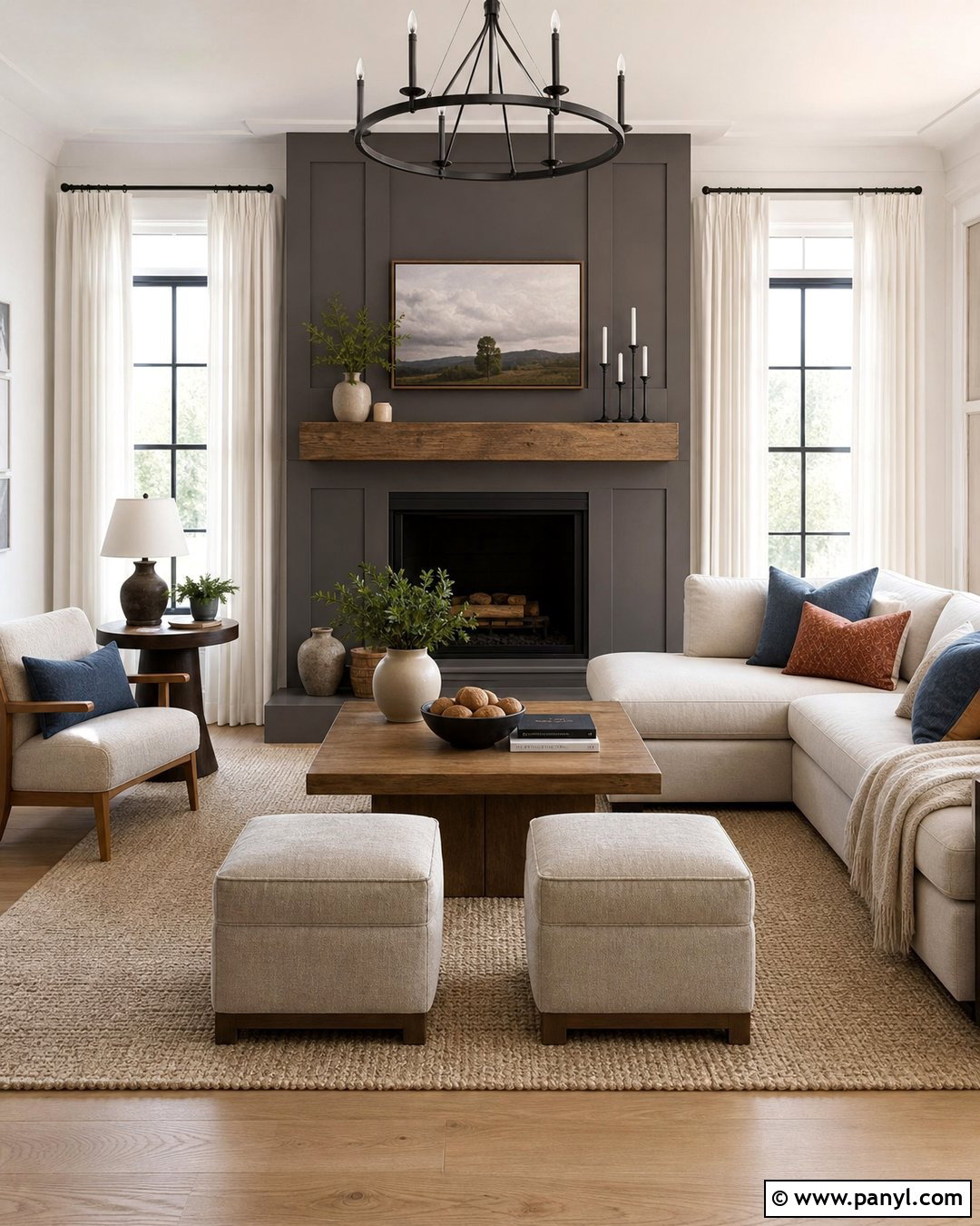 Pewter Gray Accent Wall - 30 Best Accent Wall Colors