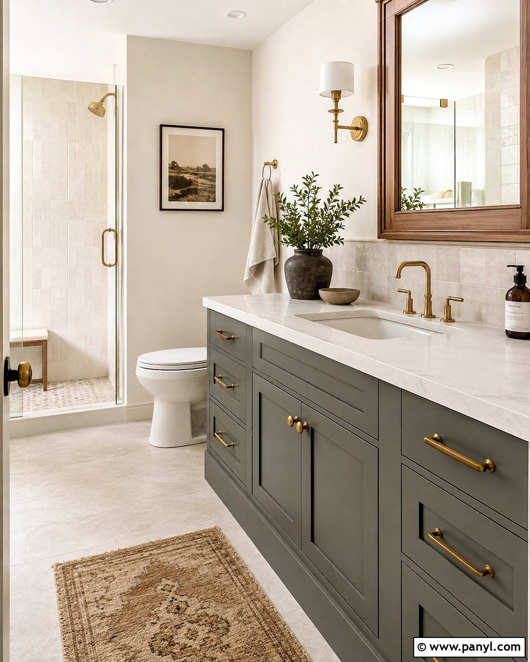 Pewter Green Bathroom Vanity - 20 pewter green bathroom ideas
