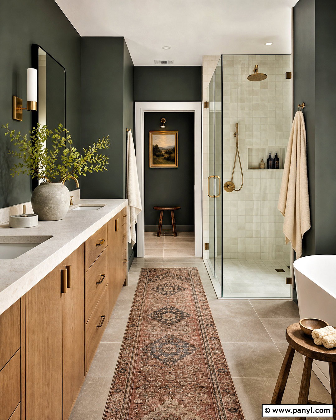 Pewter Green Bathroom - 20 bathroom paint colors sherwin williams ideas