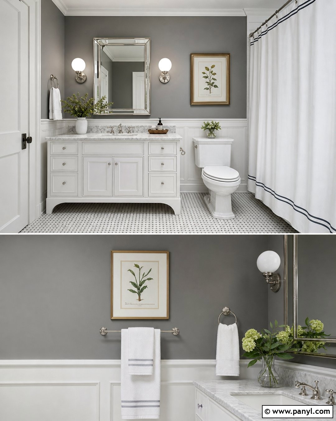 Pewter Grey Bathroom Walls - 20 Grey For Bathroom Walls