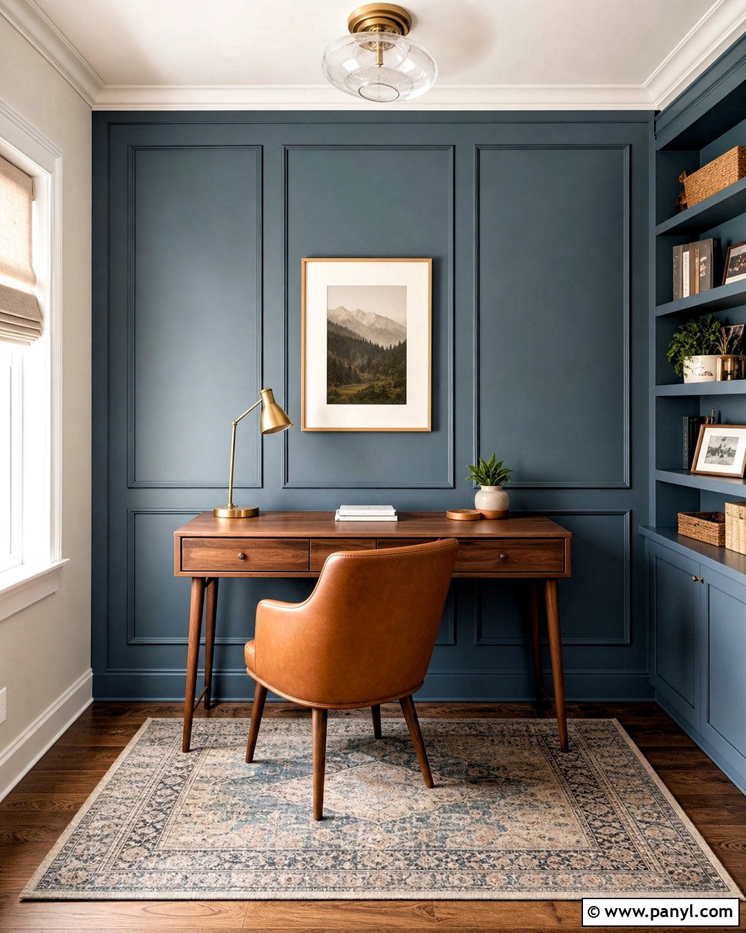 Picture Frame Molding Accent Wall - 20 small accent wall ideas