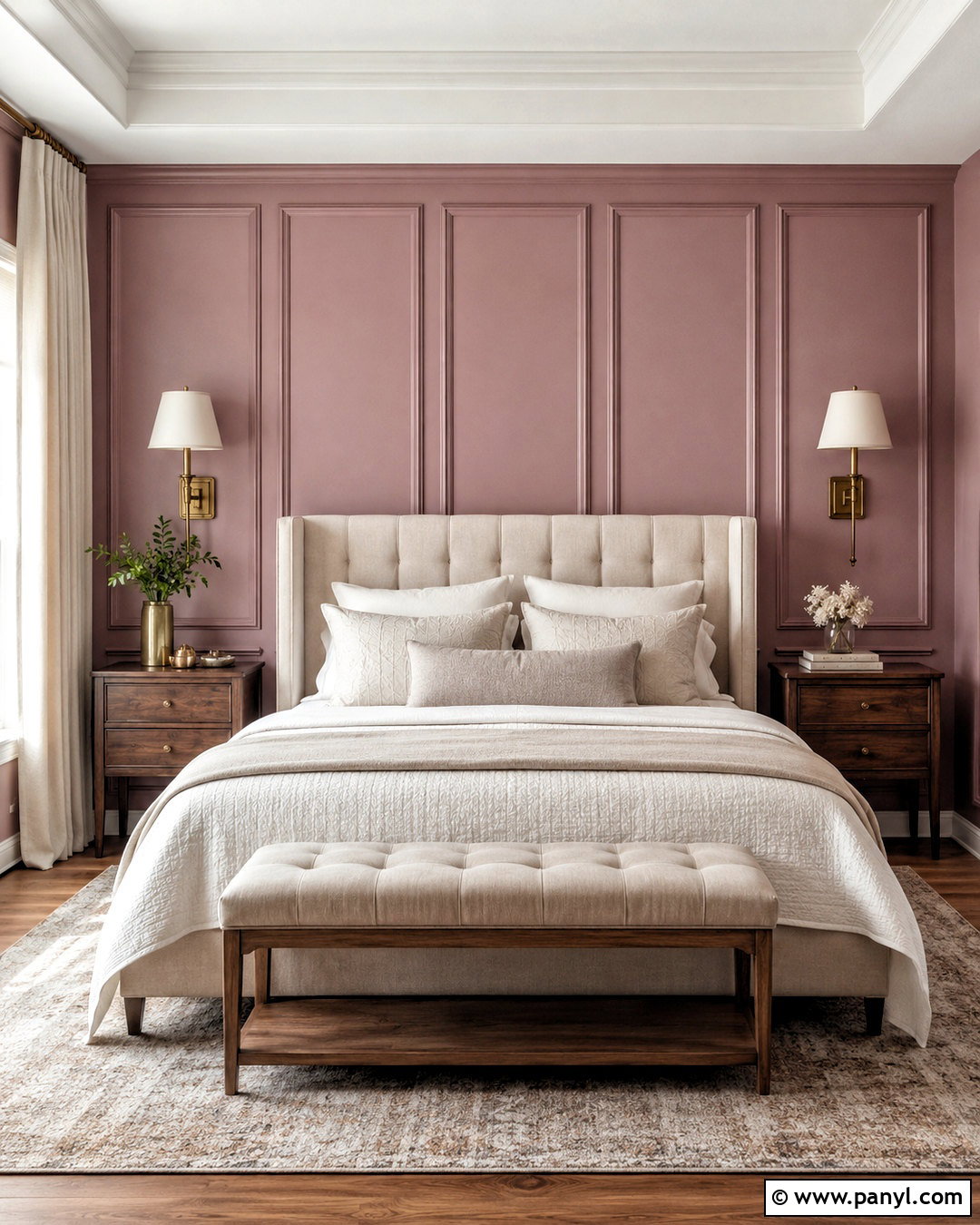 Picture Frame Molding Accent Wall - 20 diy accent wall bedroom ideas