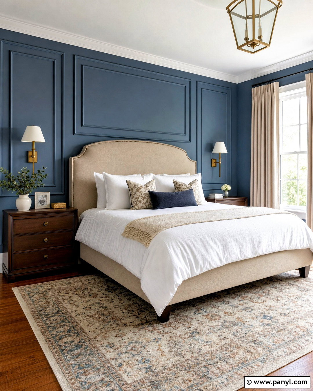 Picture Frame Molding Feature Wall - 20 feature wall ideas