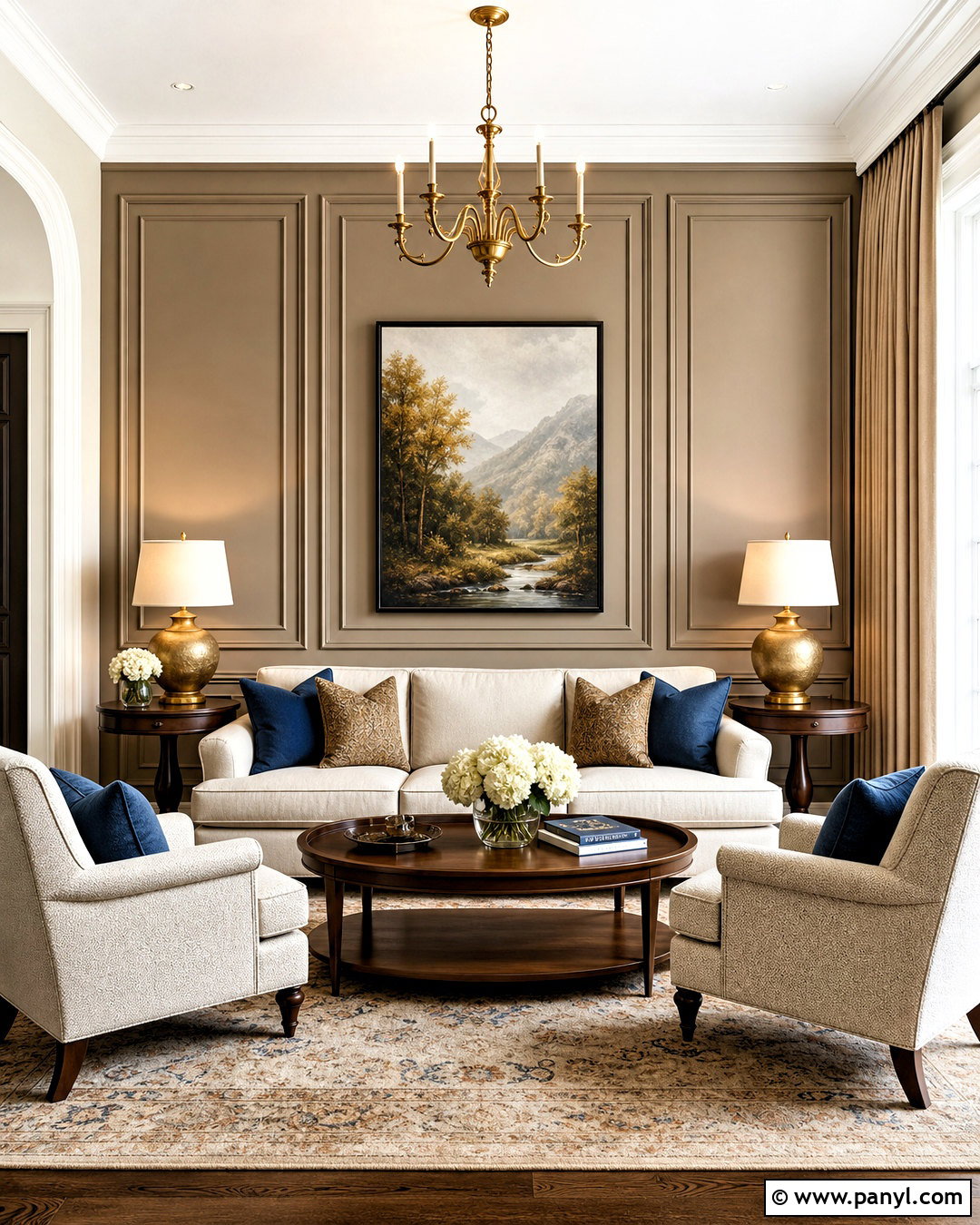 Picture Frame Molding Living Room Focal Wall - 20 focal wall ideas living room ideas