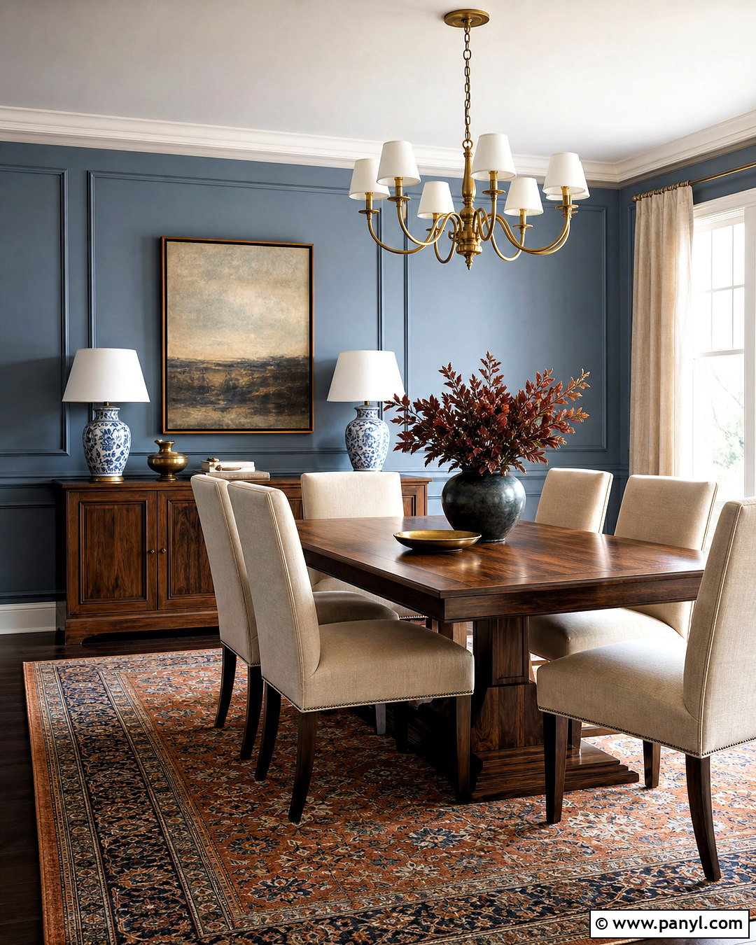 Picture Frame Trim In A Dining Room - 20 house trim ideas interior ideas