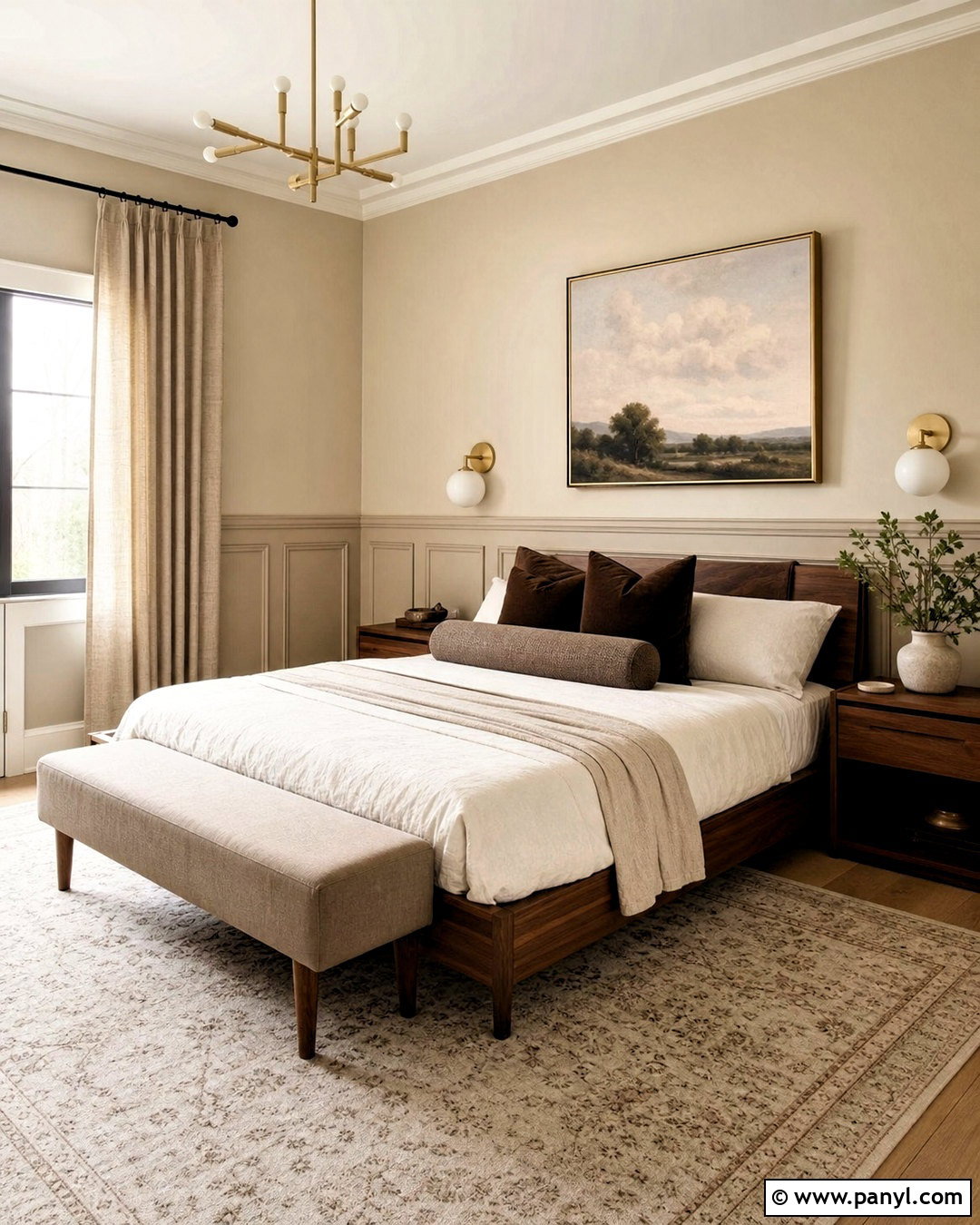 Picture Frame Wainscoting Bedroom - 20 modern wainscoting ideas