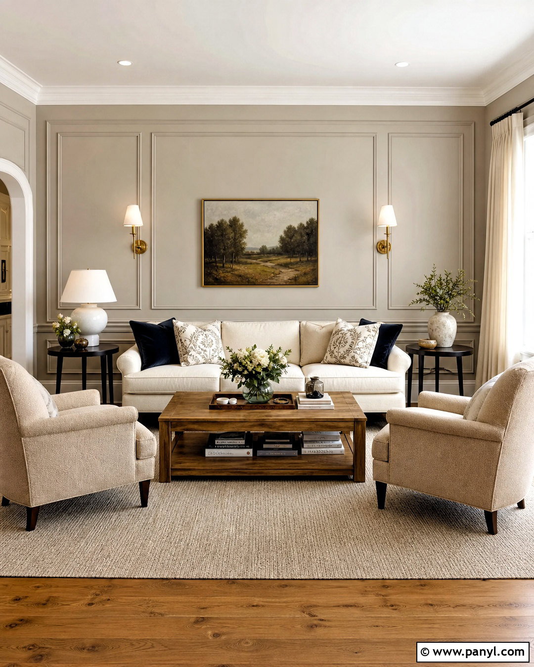 Picture Frame Wall Moulding - 20 wall moulding ideas