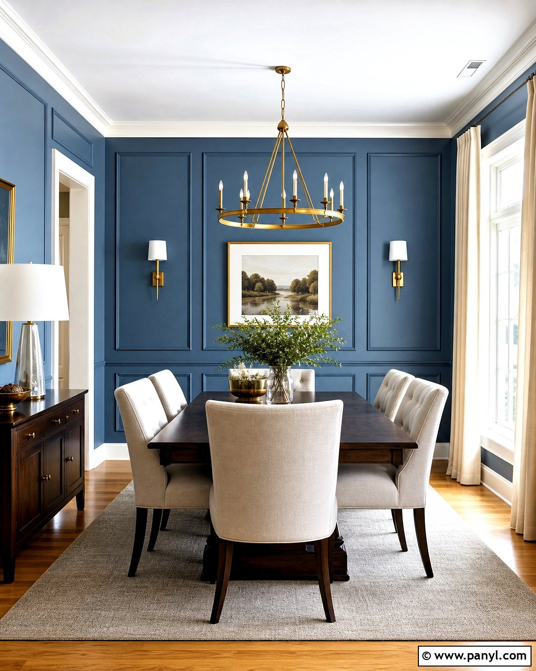 Picture Frame Wall Trim - 20 interior trim ideas