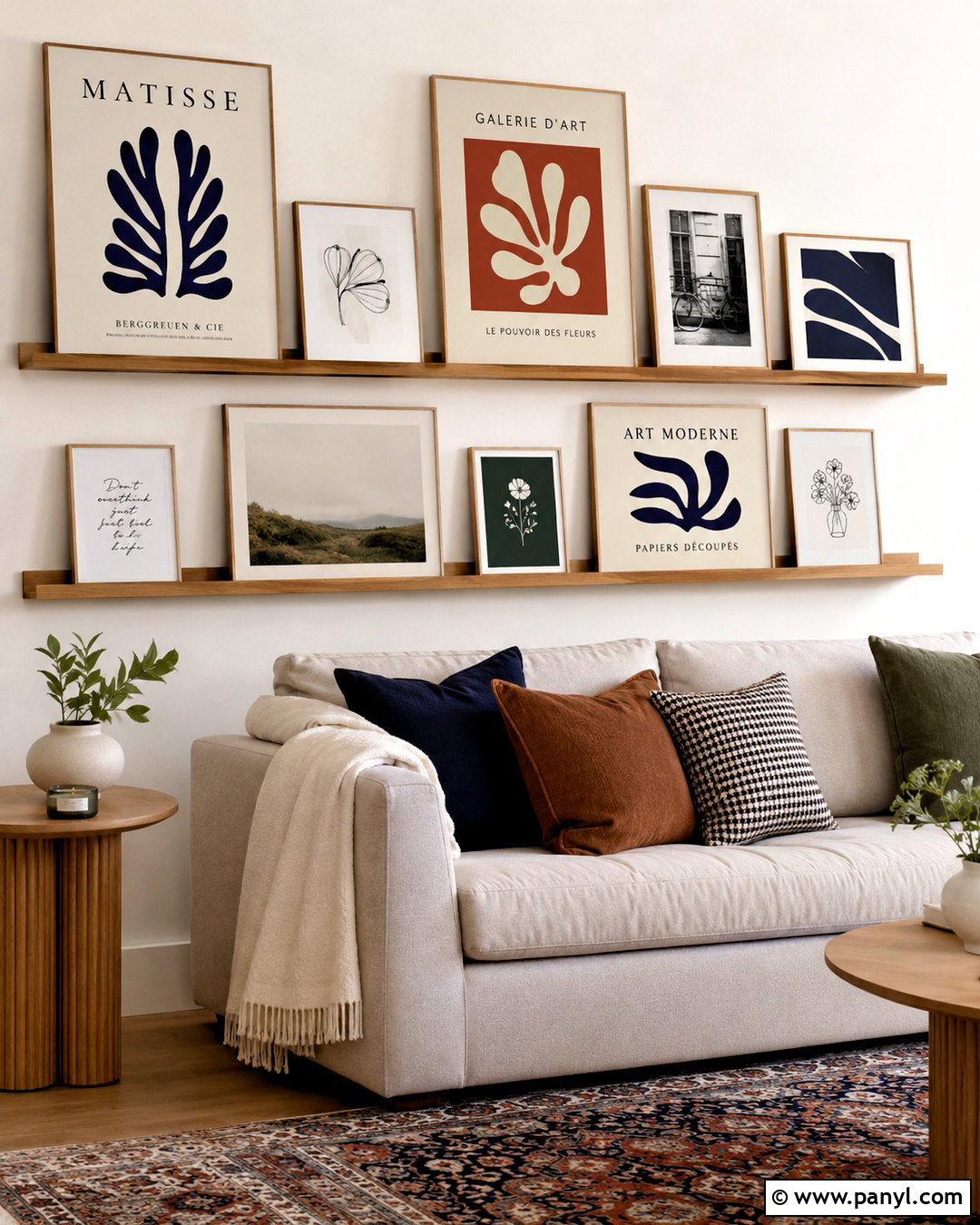Picture Ledge Poster Wall - 20 poster wall ideas aesthetic ideas