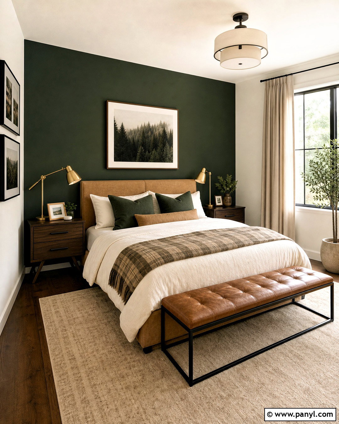 Pine Green Bedroom - 20 green bedroom paint colors
