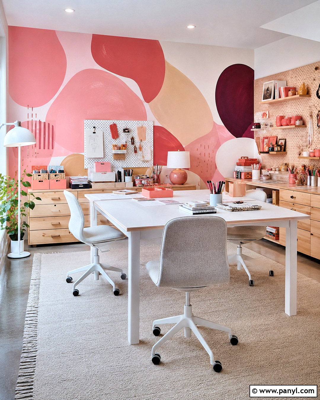 Pink Abstract Wallpaper Studio - 20 pink positive wallpaper ideas