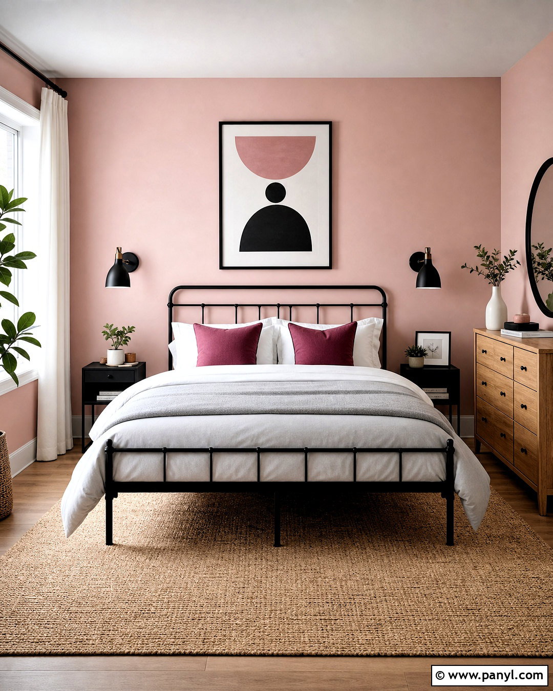 Pink And Black Room - 20 simple pink room ideas
