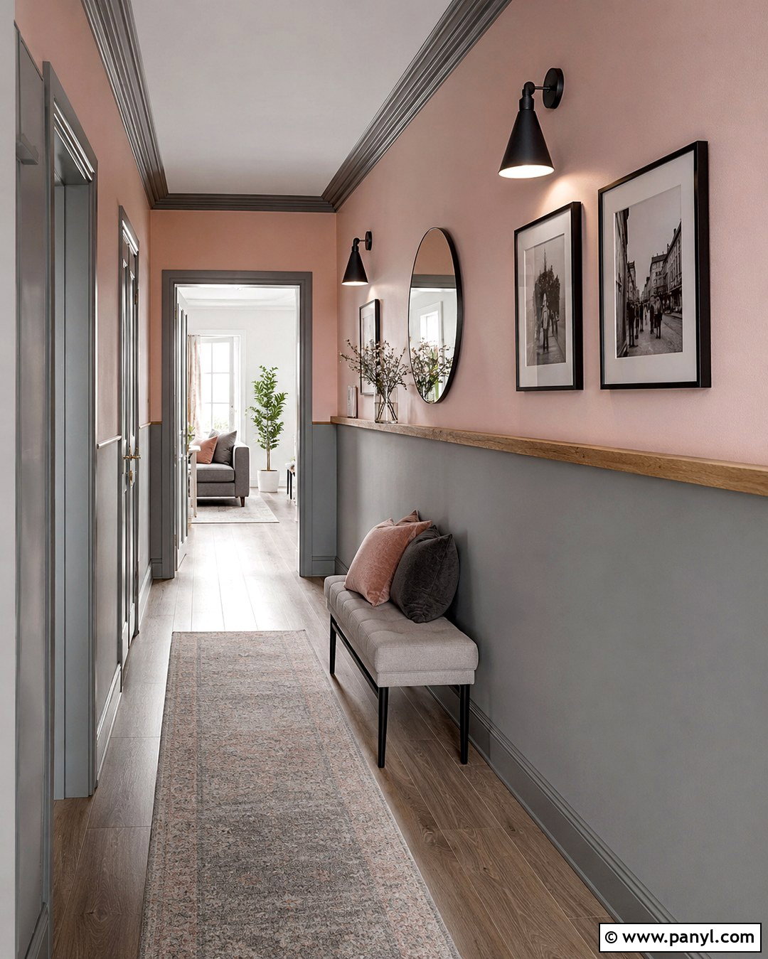 Pink And Gray Hallway Walls - 20 Pink And Gray Walls