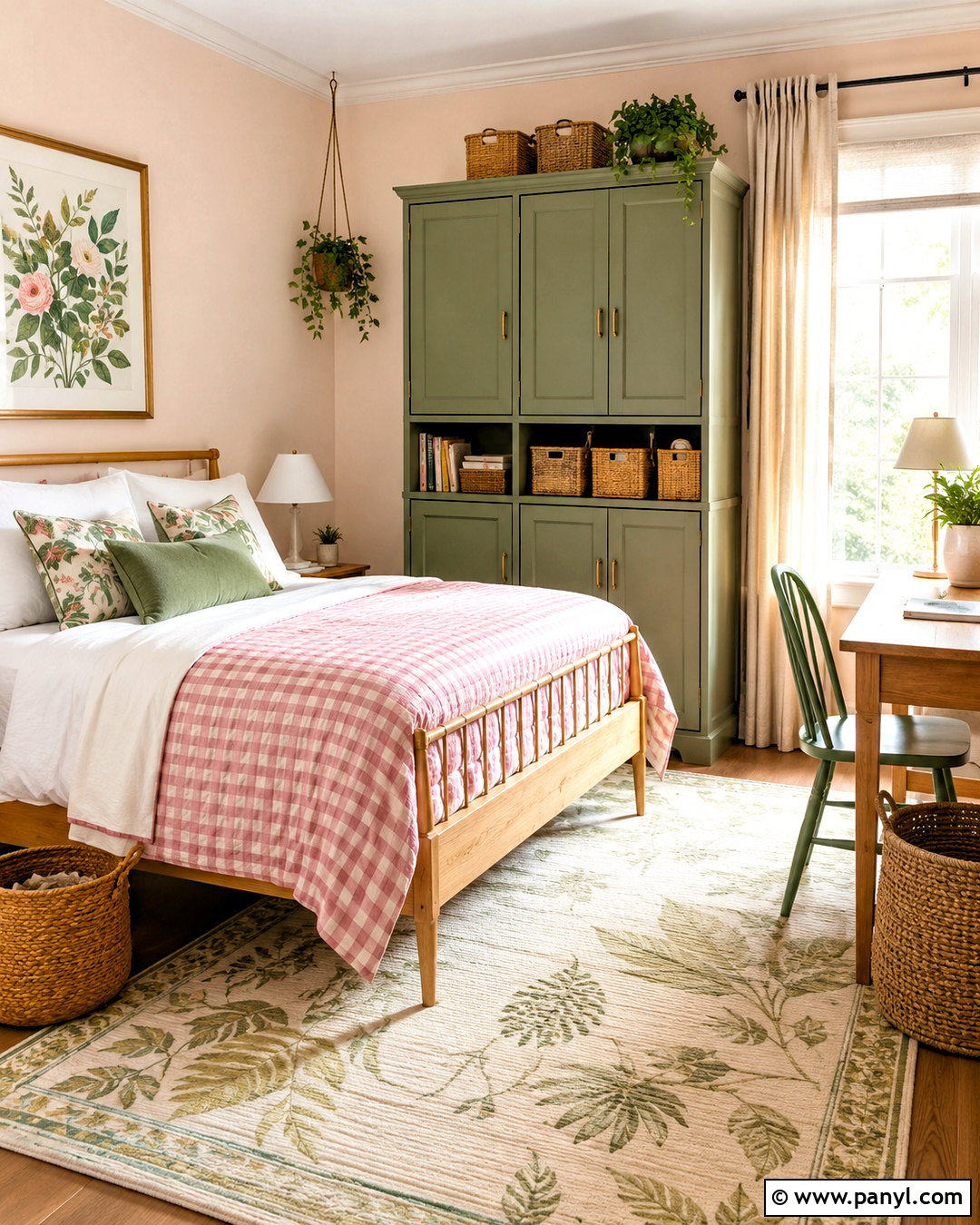 Pink And Green Girls Bedroom - 20 pink bedrooms for girls kids