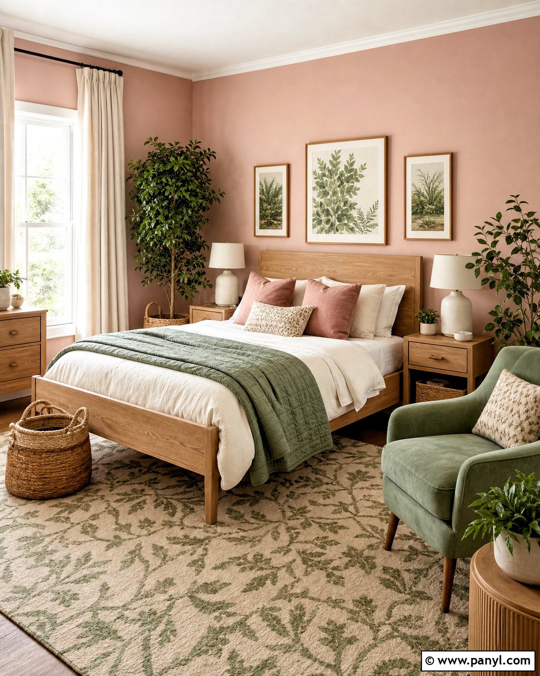 Pink And Green Room - 20 simple pink room ideas