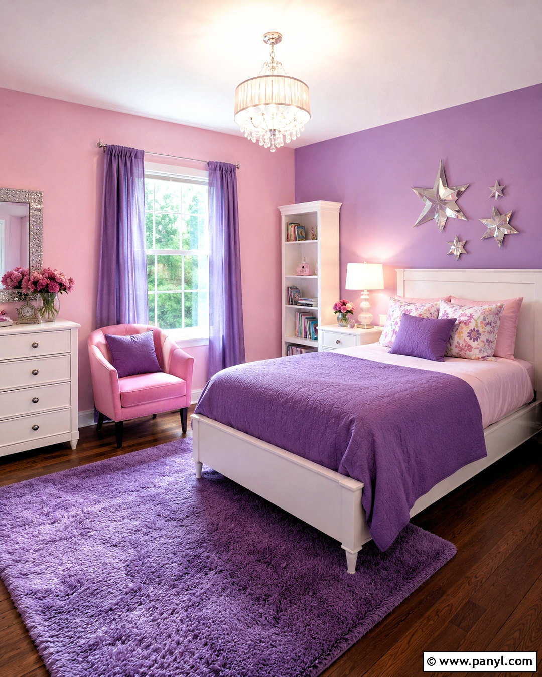 Pink And Purple Girls Bedroom - 20 pink bedrooms for girls kids